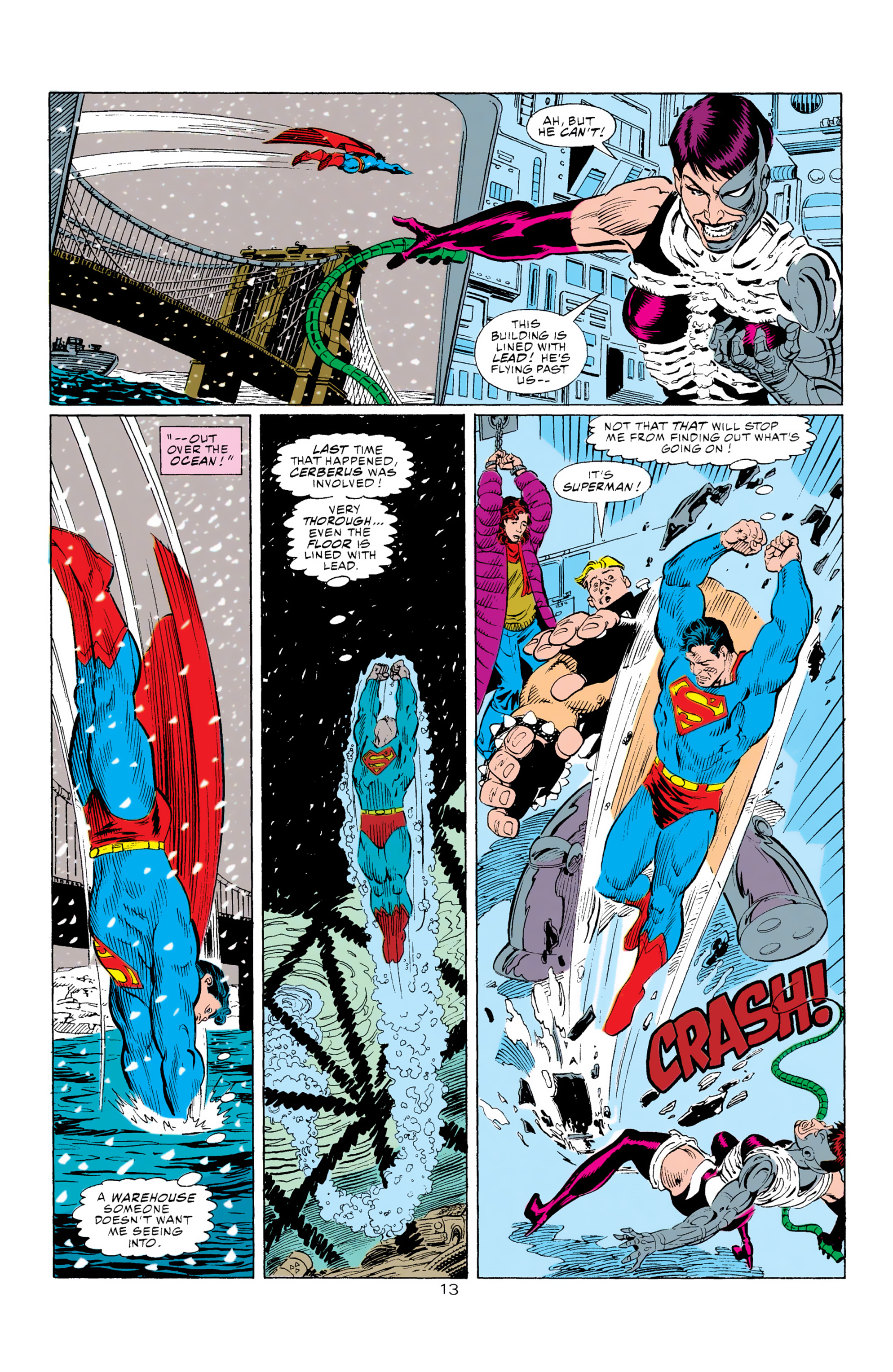 Read online Superman: The Man of Steel (1991) comic -  Issue #8 - 13