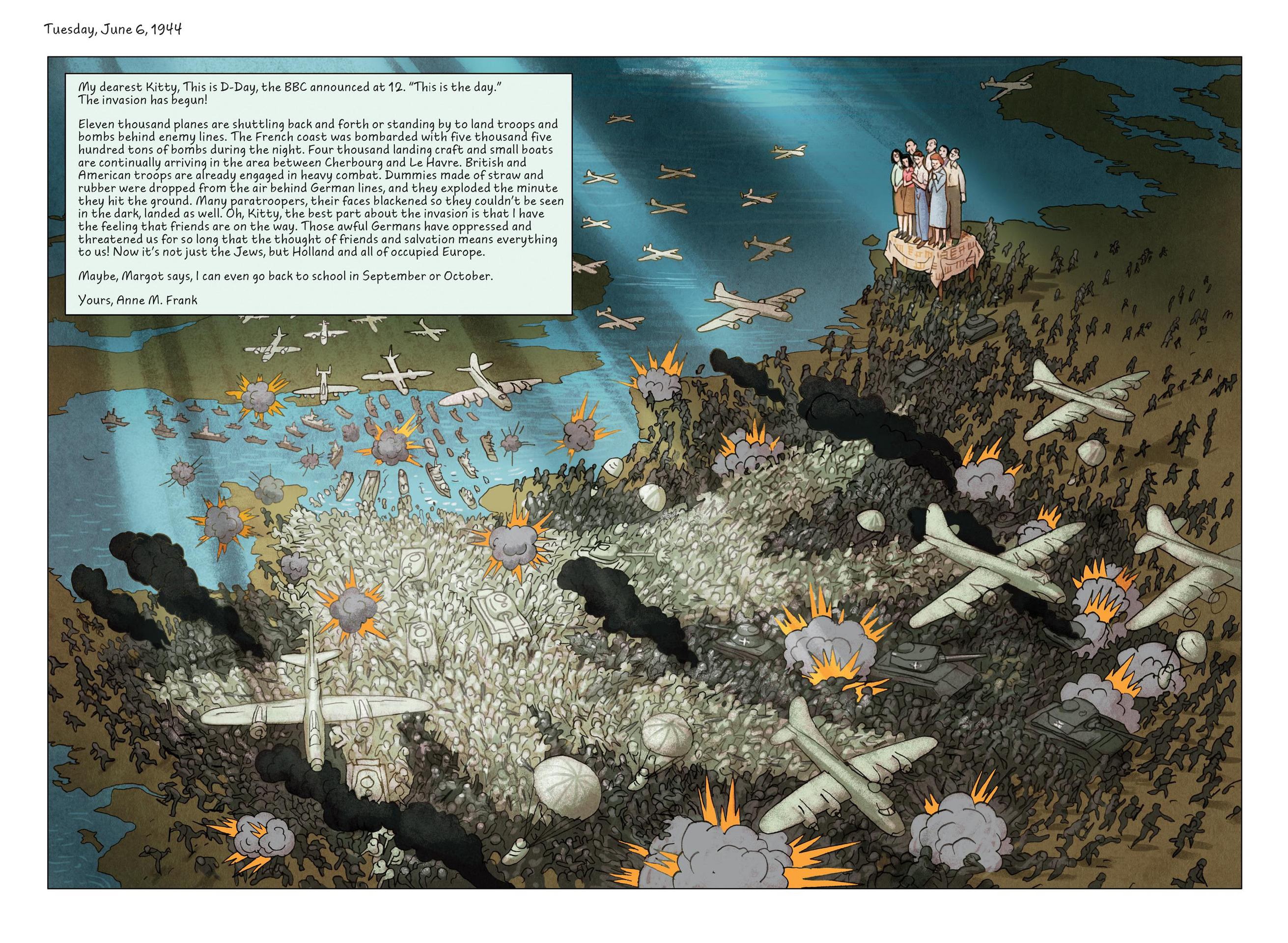 Read online Anne Frank’s Diary: The Graphic Adaptation comic -  Issue # TPB - 132