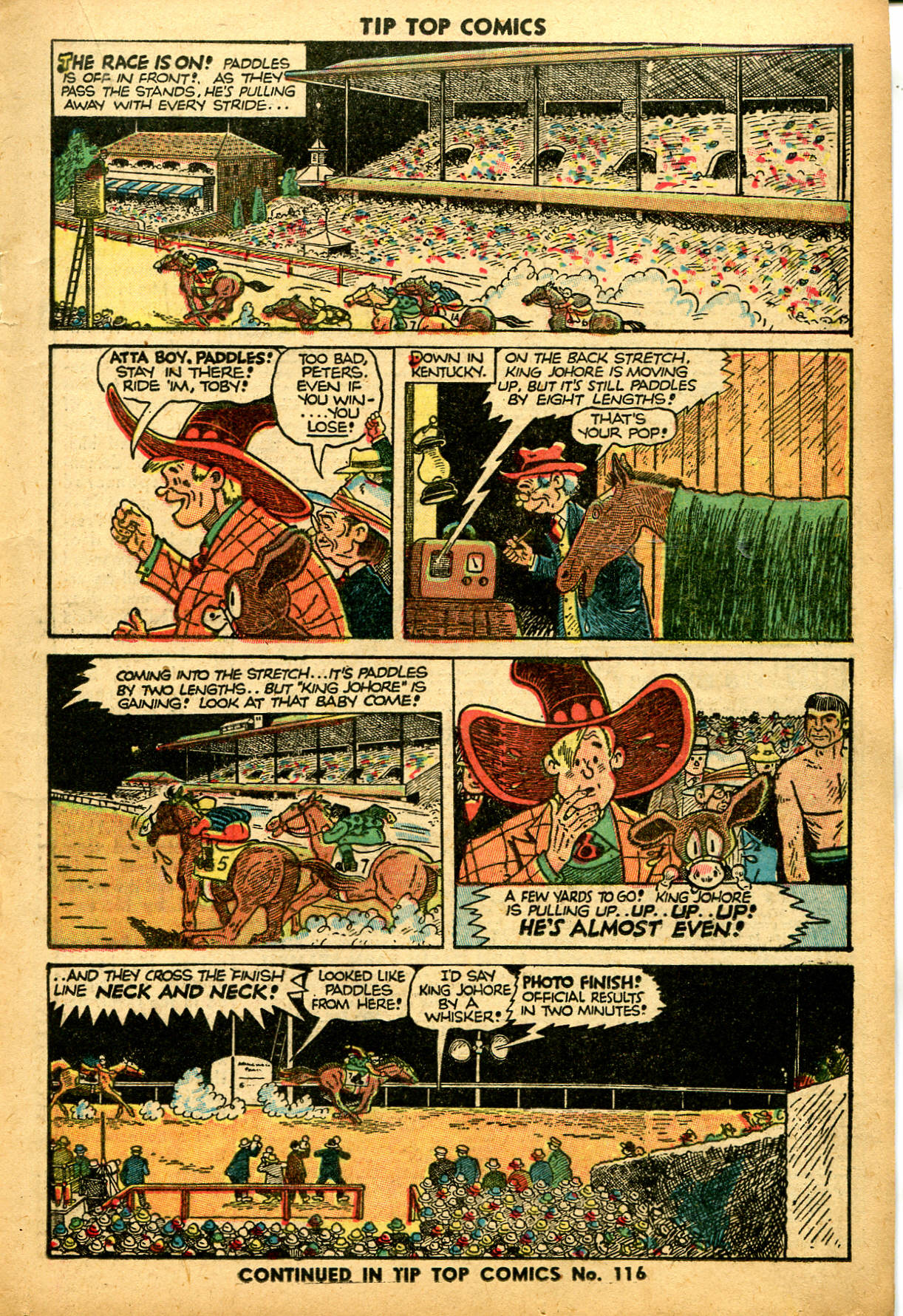 Read online Tip Top Comics comic -  Issue #115 - 25