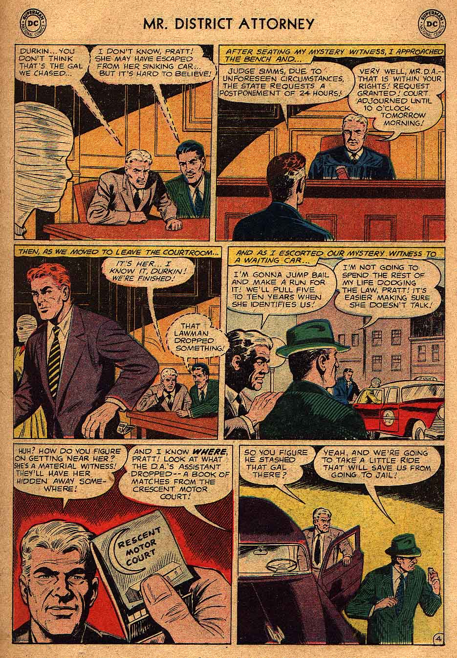 Read online Mr. District Attorney comic -  Issue #65 - 19