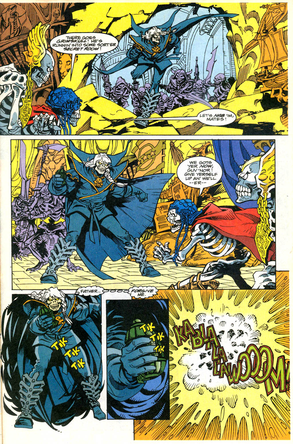 Read online Skeleton Warriors comic -  Issue #2 - 21