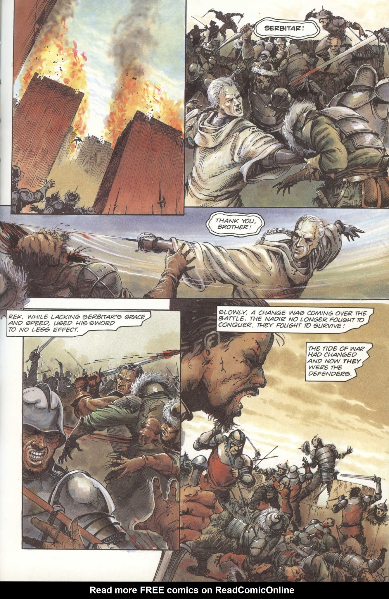 Read online David Gemmell's Legend: A Graphic Novel comic -  Issue # TPB - 62