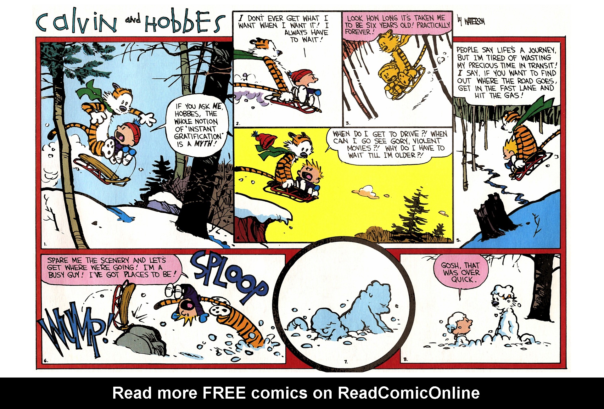 Read online Calvin and Hobbes comic -  Issue #8 - 16