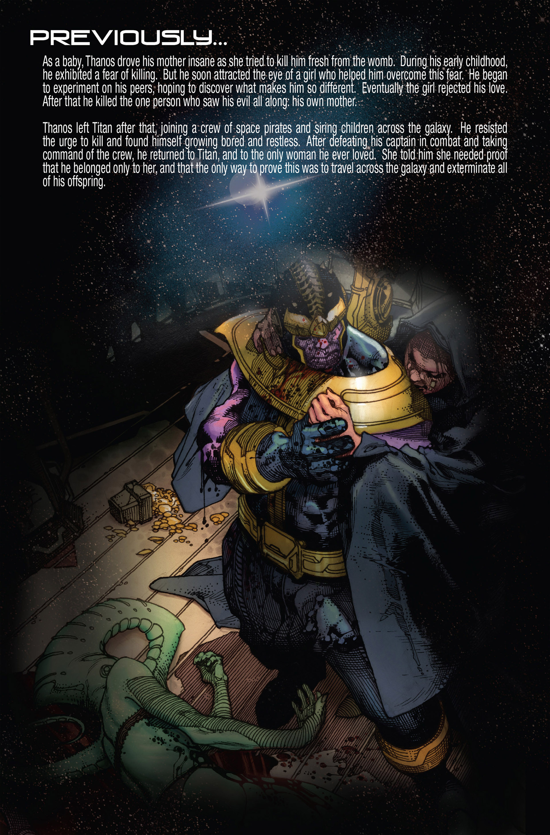 Read online Thanos Rising comic -  Issue #4 - 3