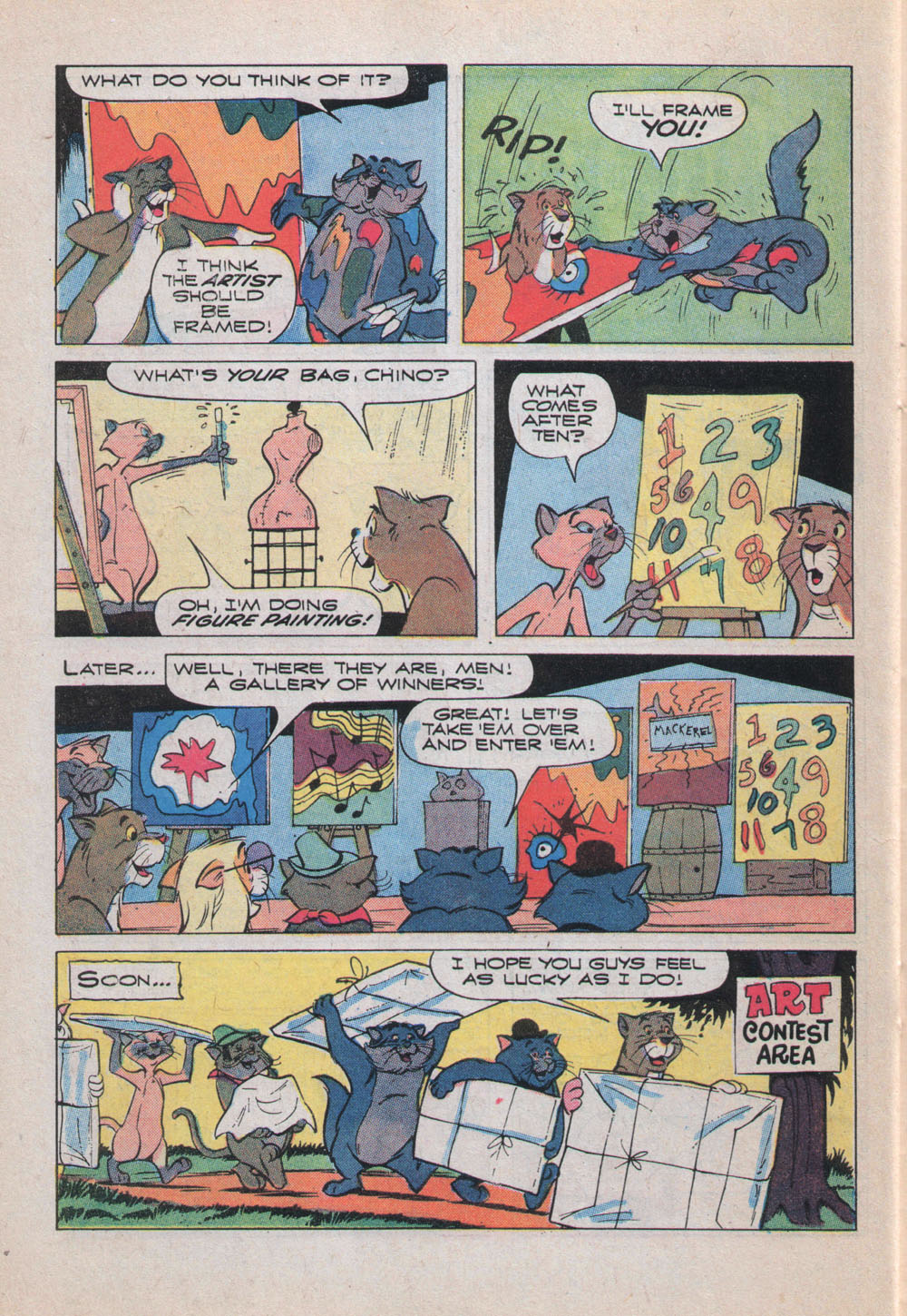 Read online O'Malley and the Alley Cats comic -  Issue #2 - 22