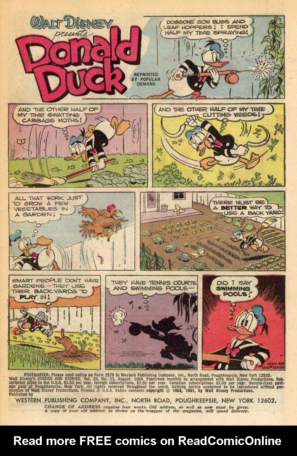 Read online Walt Disney's Comics and Stories comic -  Issue #335 - 3