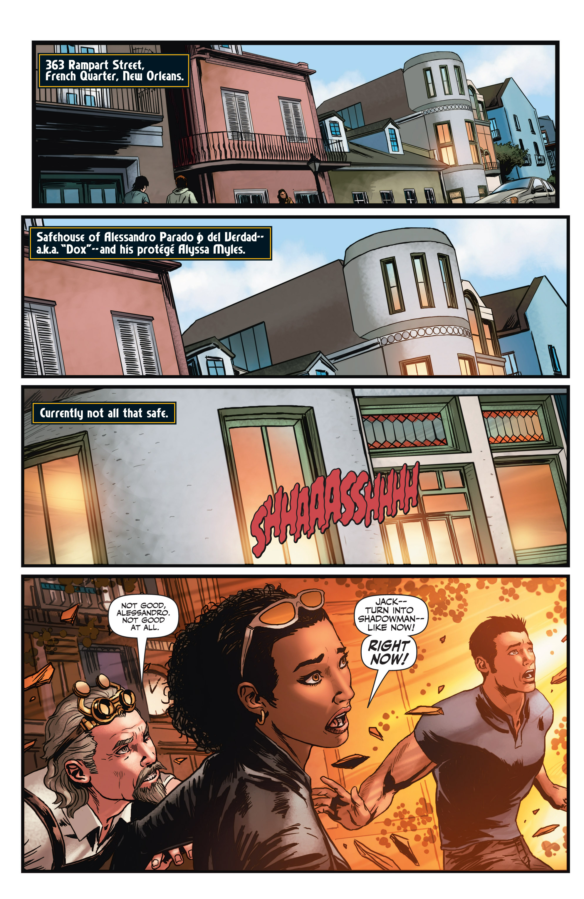 Read online Shadowman (2012) comic -  Issue #3 - 3