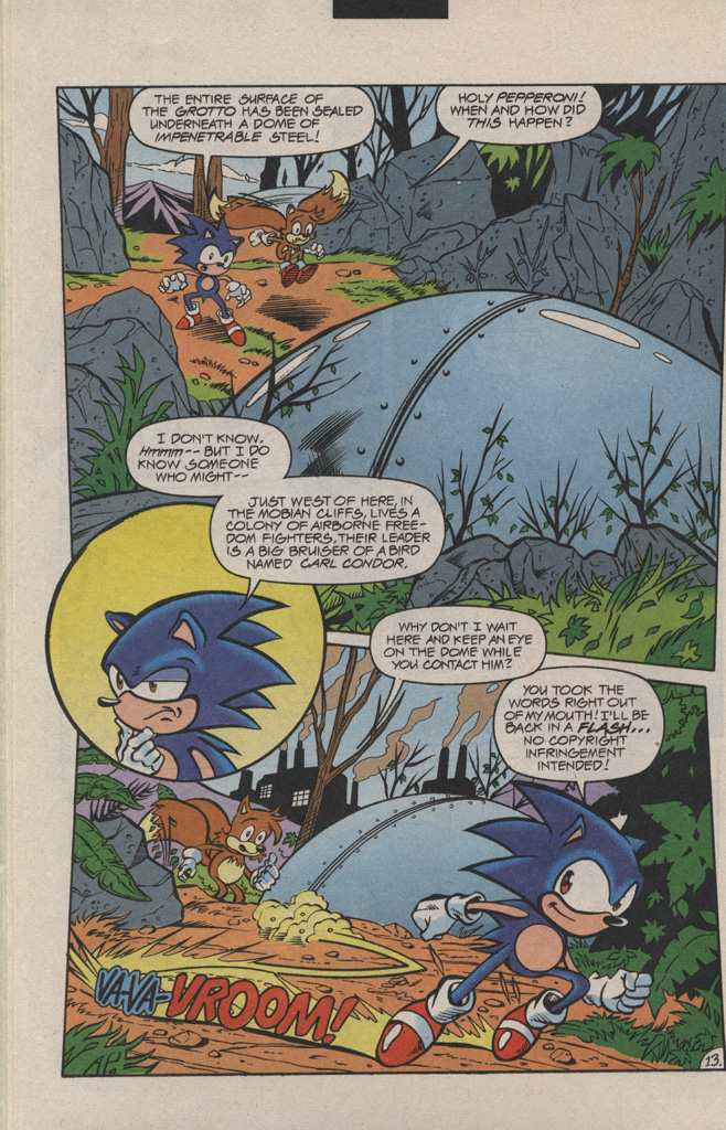Read online Sonic Quest - The Death Egg Saga comic -  Issue #1 - 20