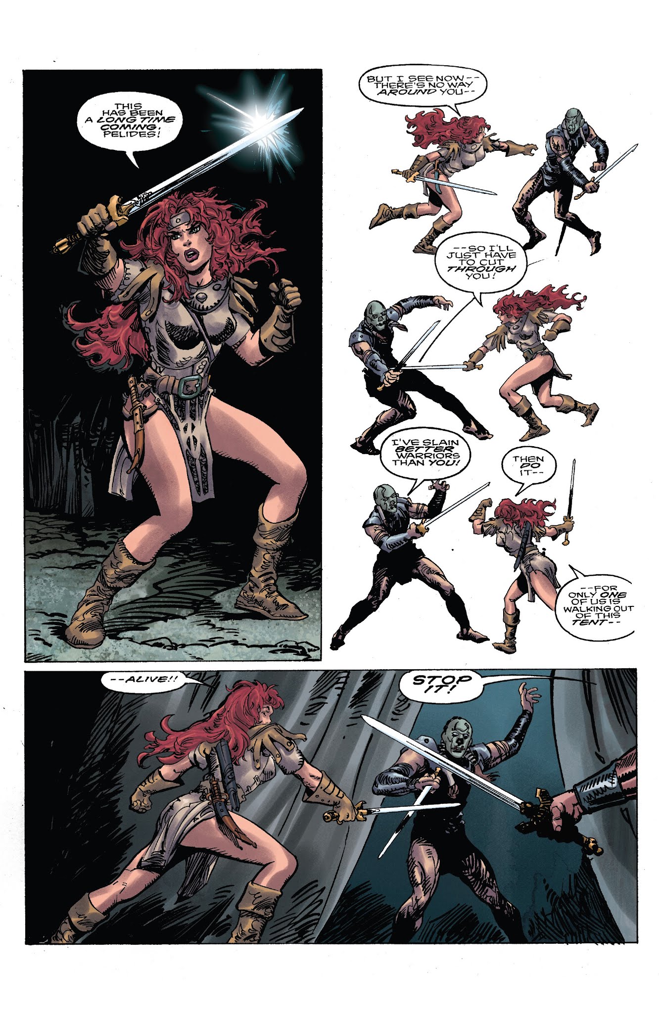 Read online The Further Adventures of Red Sonja comic -  Issue # TPB 1 (Part 2) - 88