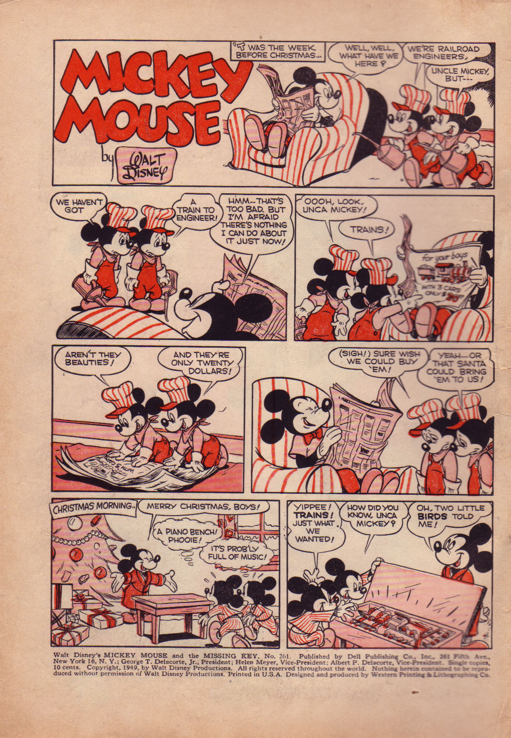 Read online Four Color Comics comic -  Issue #261 - 2