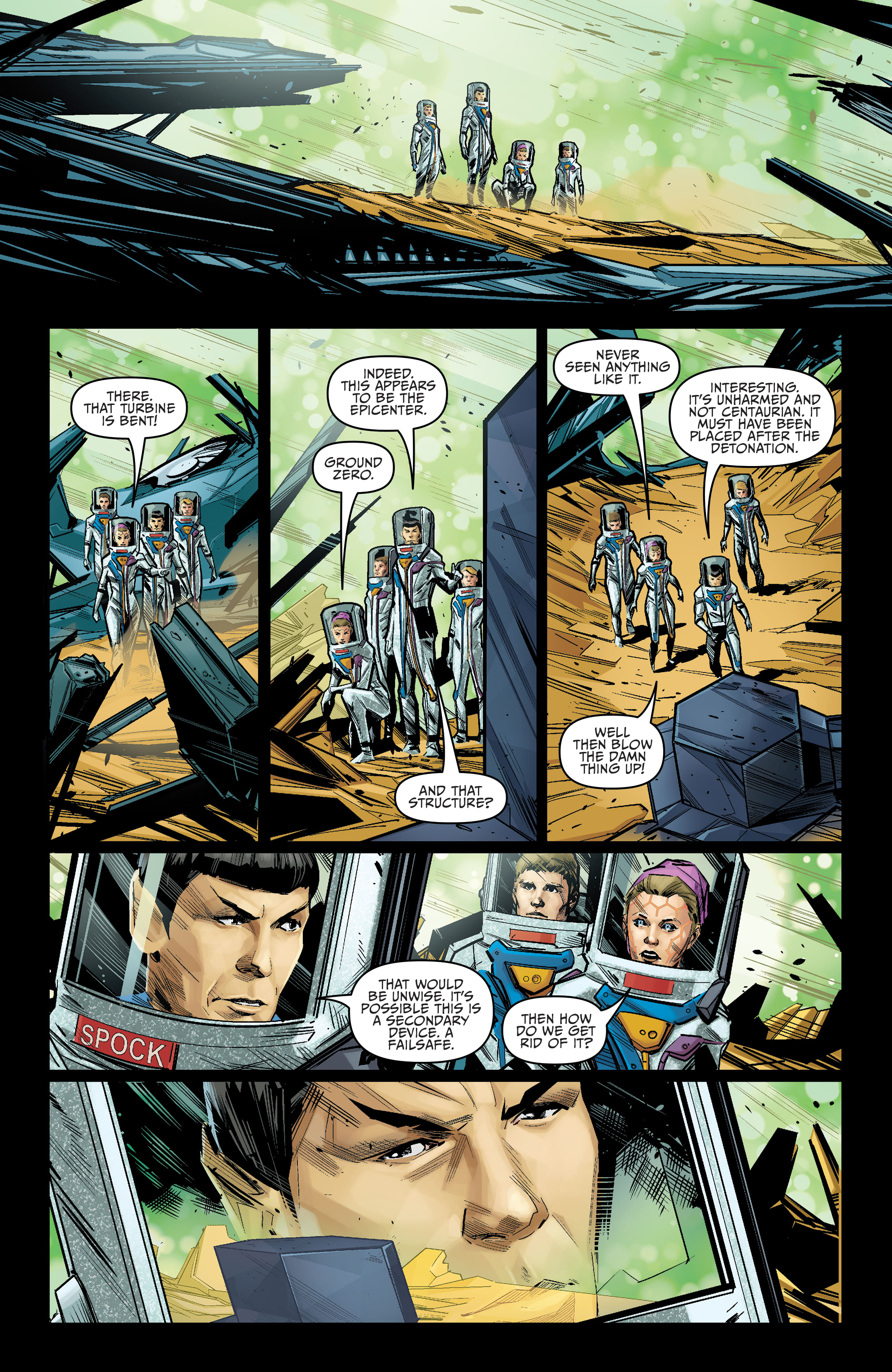 Read online Star Trek: Year Five comic -  Issue #19 - 12