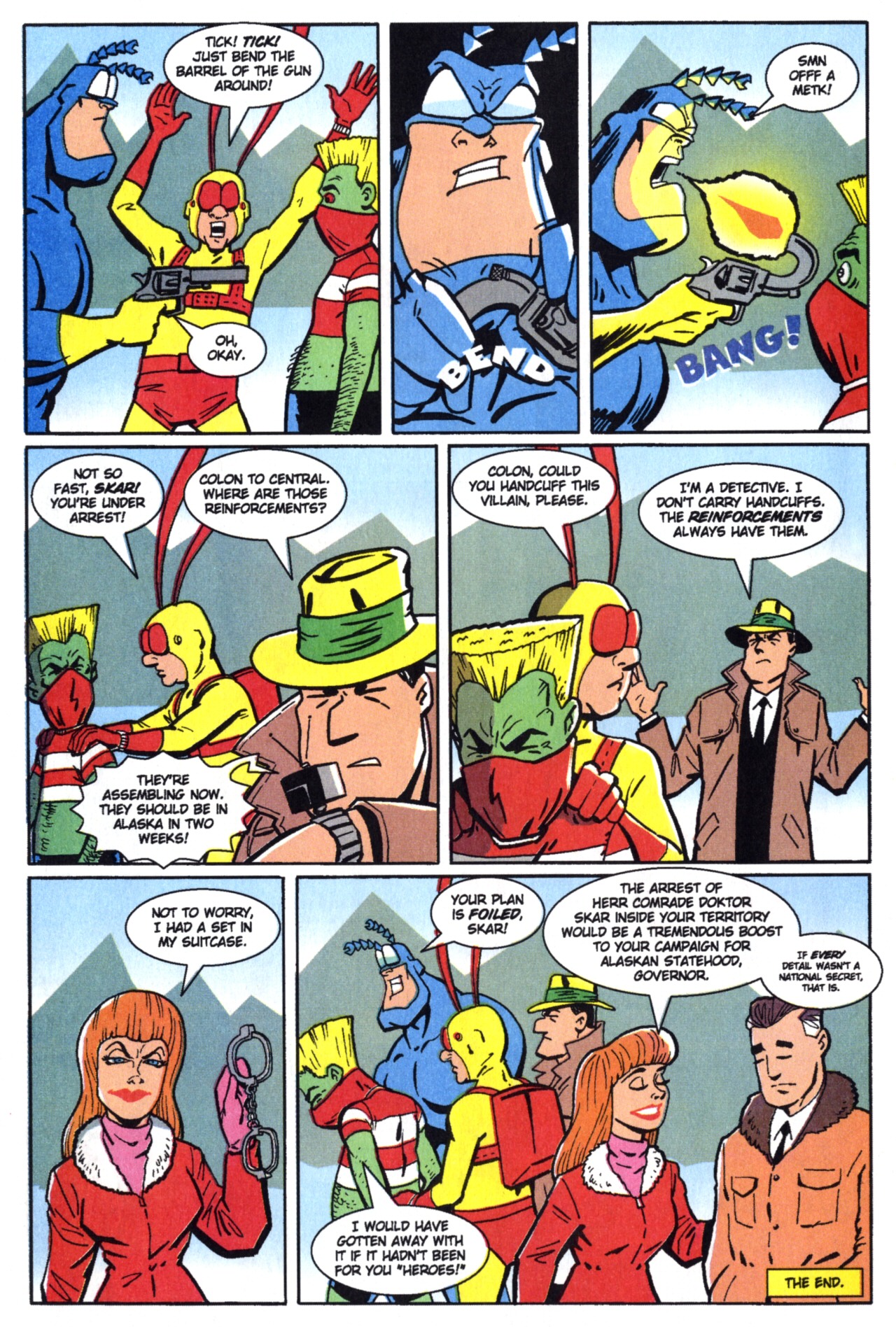 Read online The Tick's Golden Age Comic comic -  Issue #3 - 39