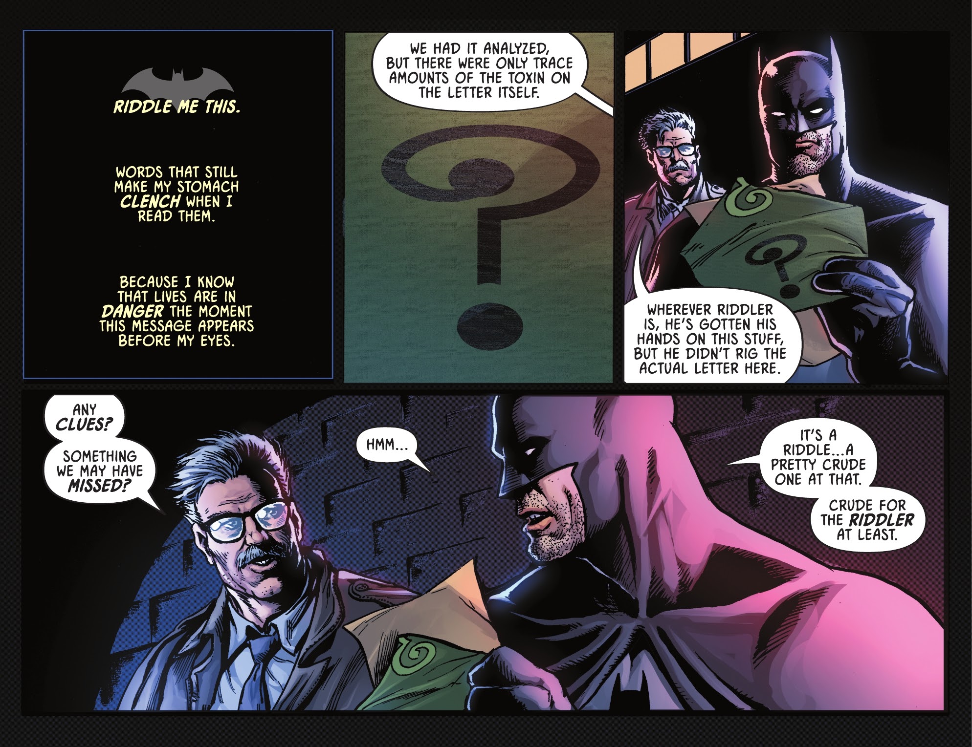 Read online Legends of the Dark Knight comic -  Issue #4 - 4