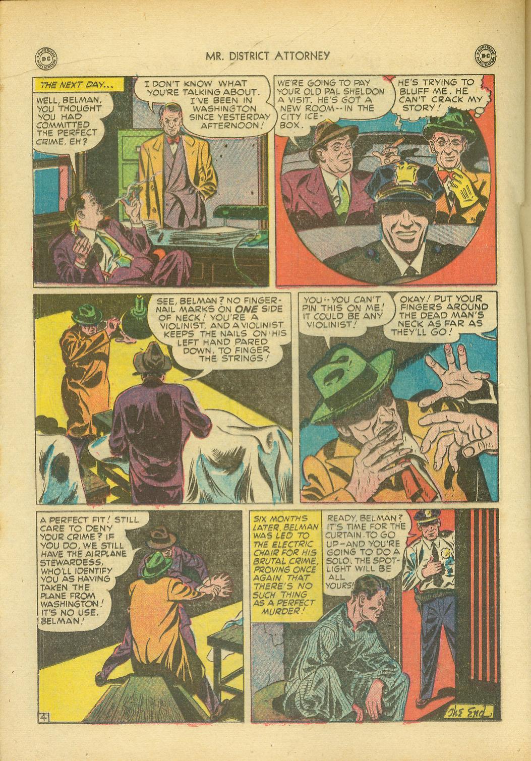 Read online Mr. District Attorney comic -  Issue #7 - 28