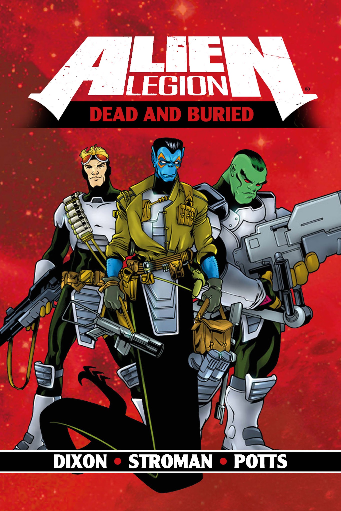 Read online Alien Legion: Dead and Buried comic -  Issue # TPB - 4