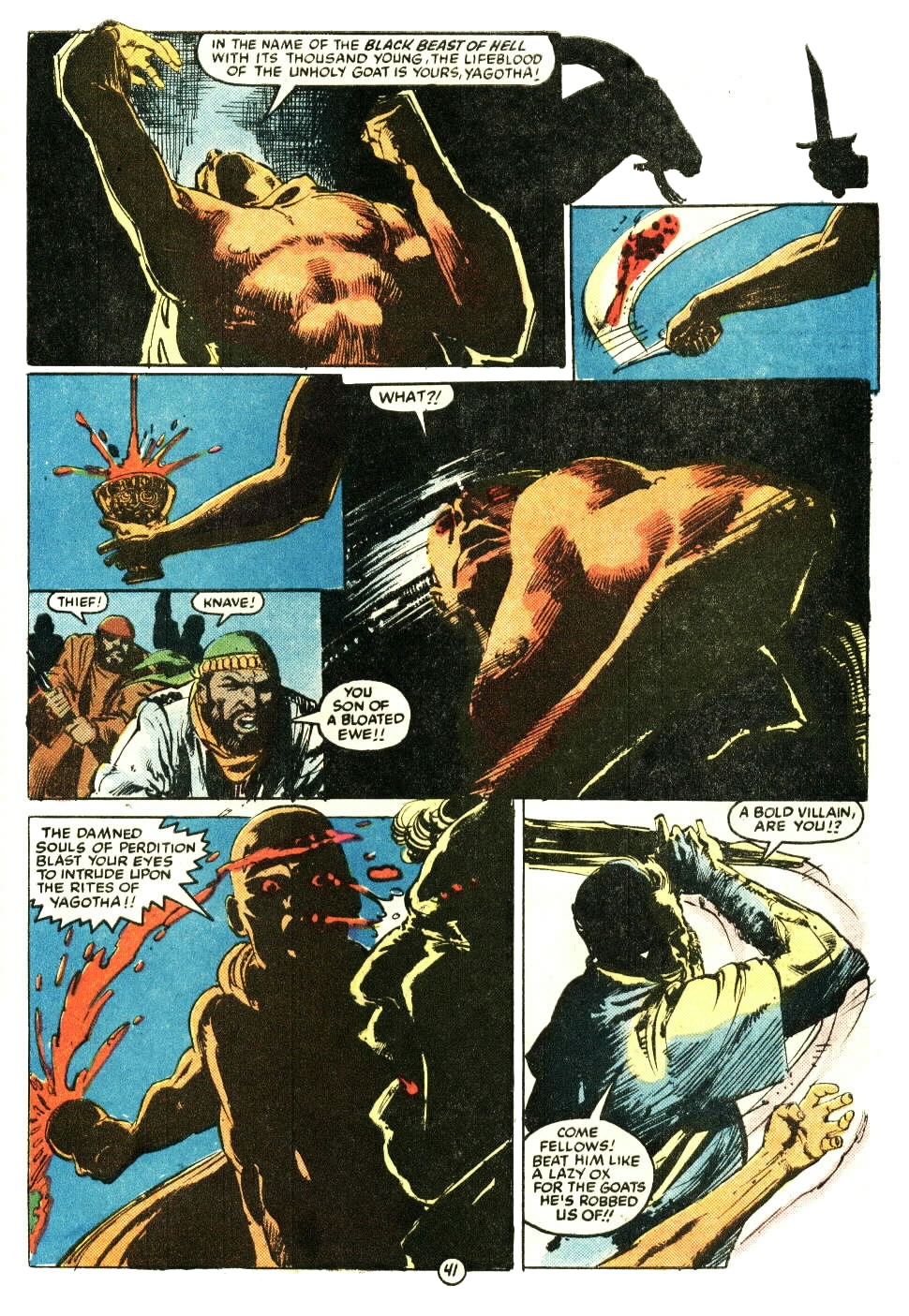 Read online Kull The Conqueror (1983) comic -  Issue #4 - 43
