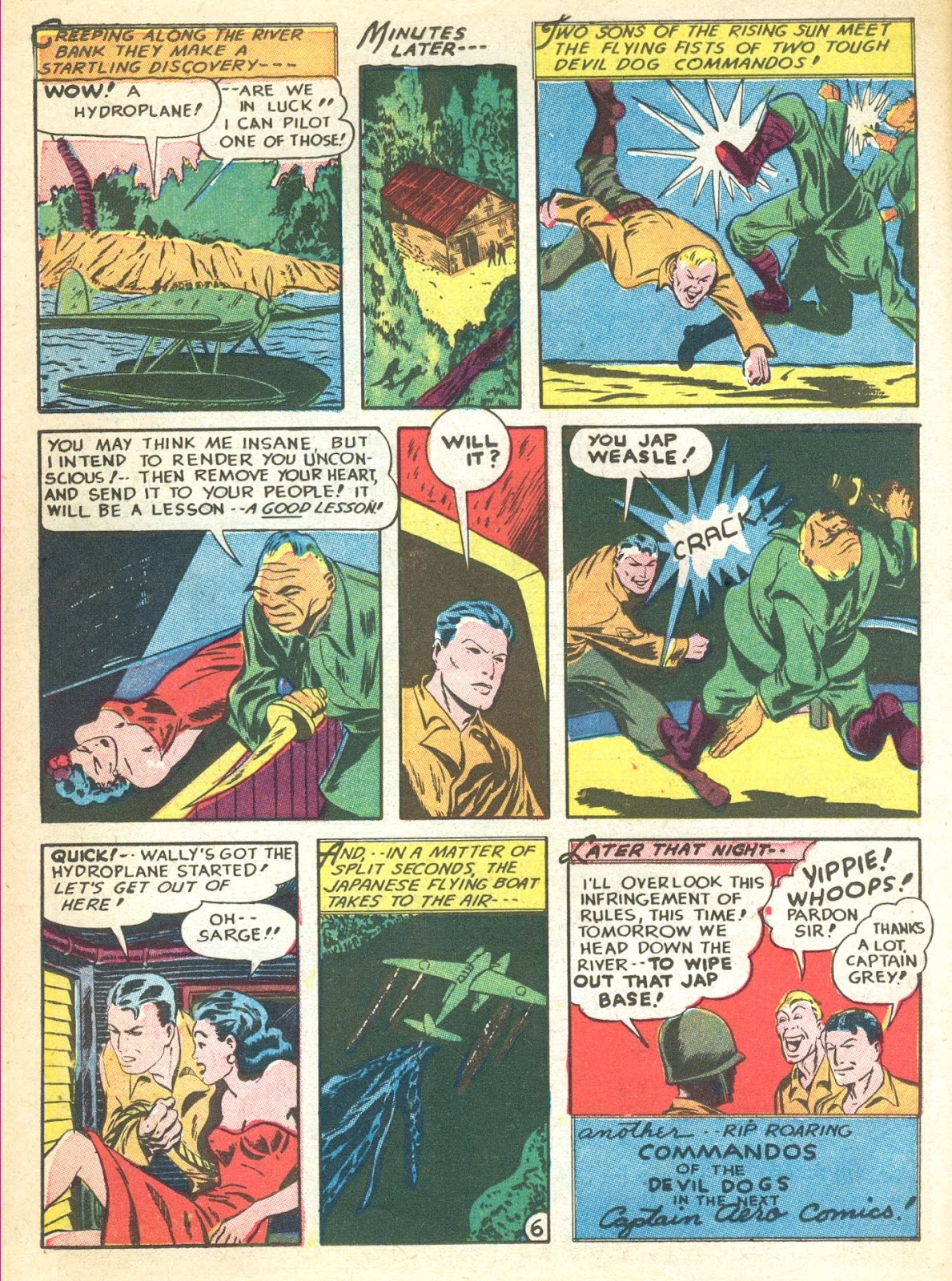 Captain Aero Comics issue 15 - Page 38