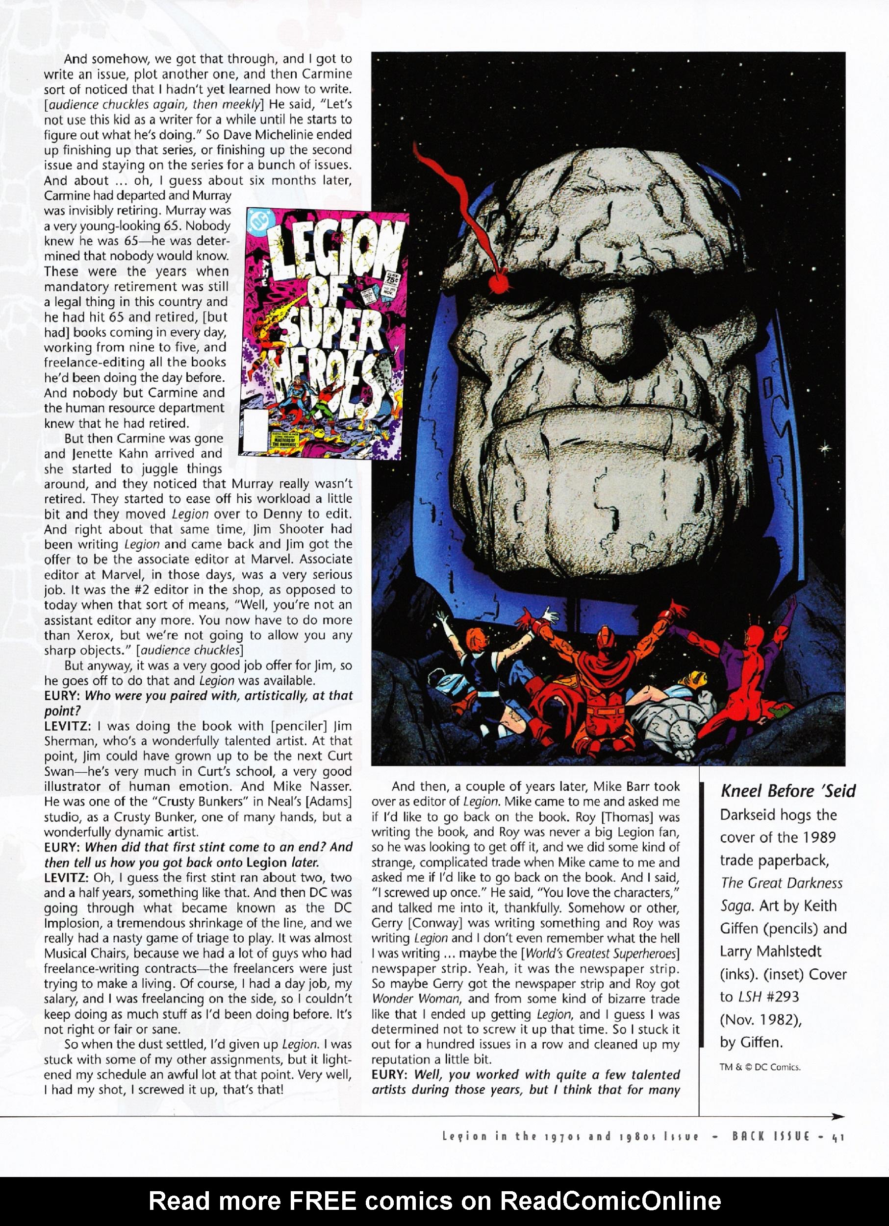 Read online Back Issue comic -  Issue #68 - 43