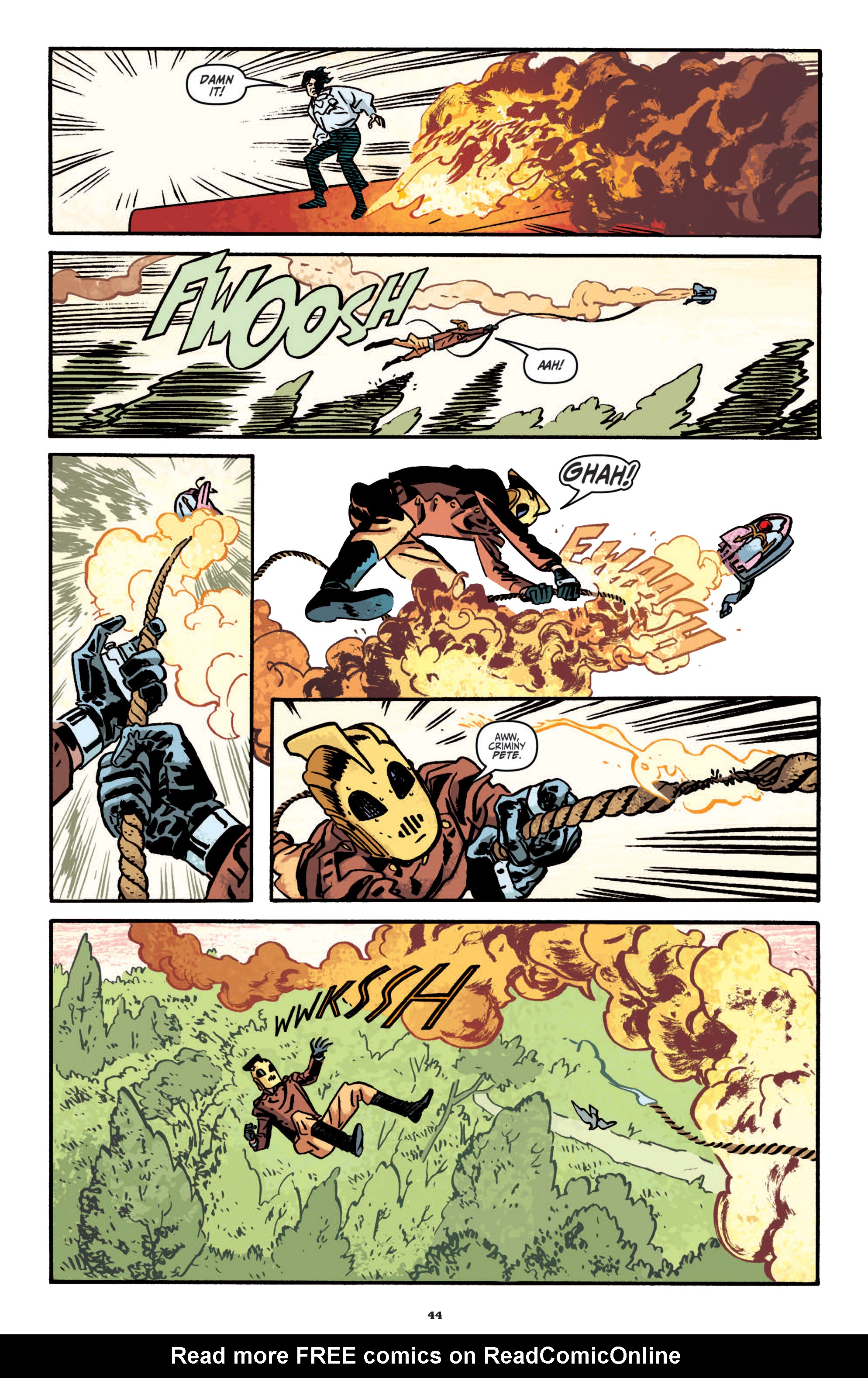 Read online The Rocketeer: Cargo of Doom comic -  Issue # TPB - 43