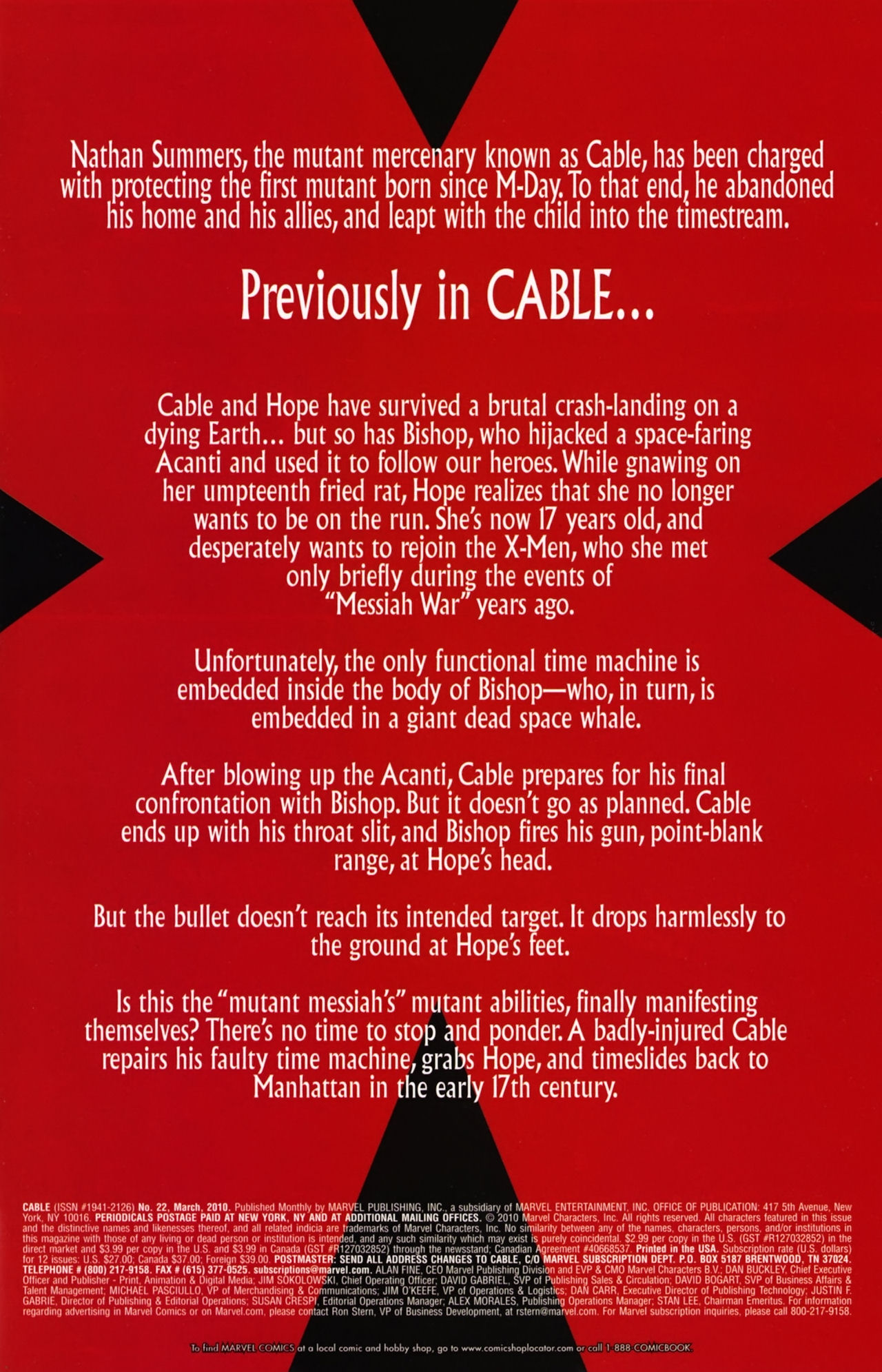 Read online Cable (2008) comic -  Issue #22 - 3