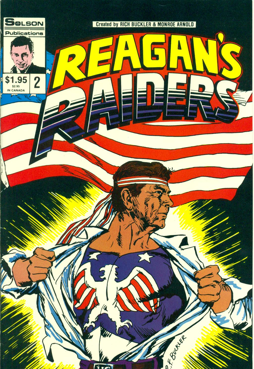 Read online Reagan's Raiders comic -  Issue #2 - 1