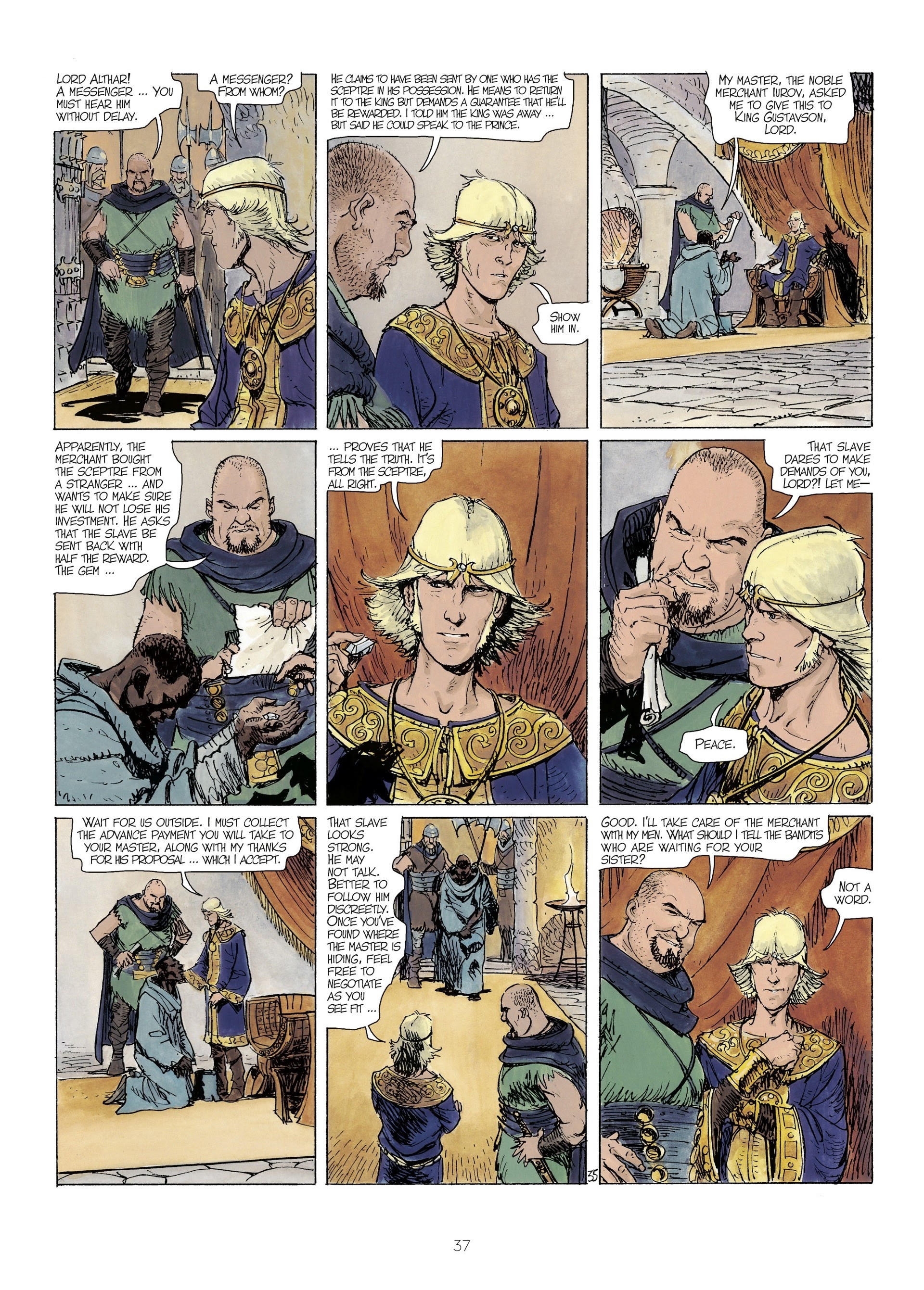 Read online The World of Thorgal: Kriss of Valnor: Worthy of a Queen comic -  Issue # Full - 39