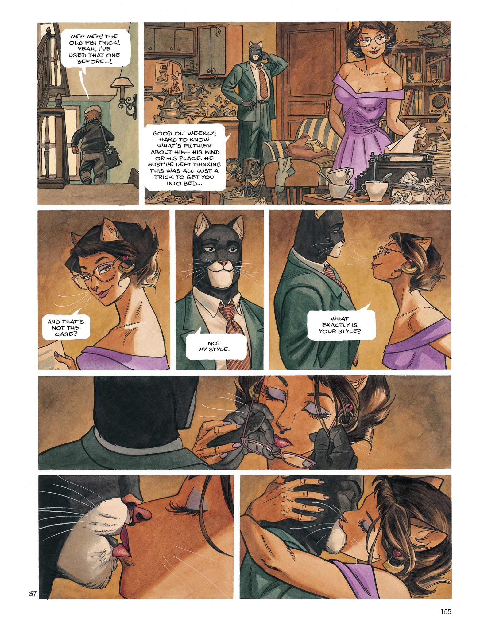 Read online Blacksad: The Collected Stories comic -  Issue # TPB (Part 2) - 57