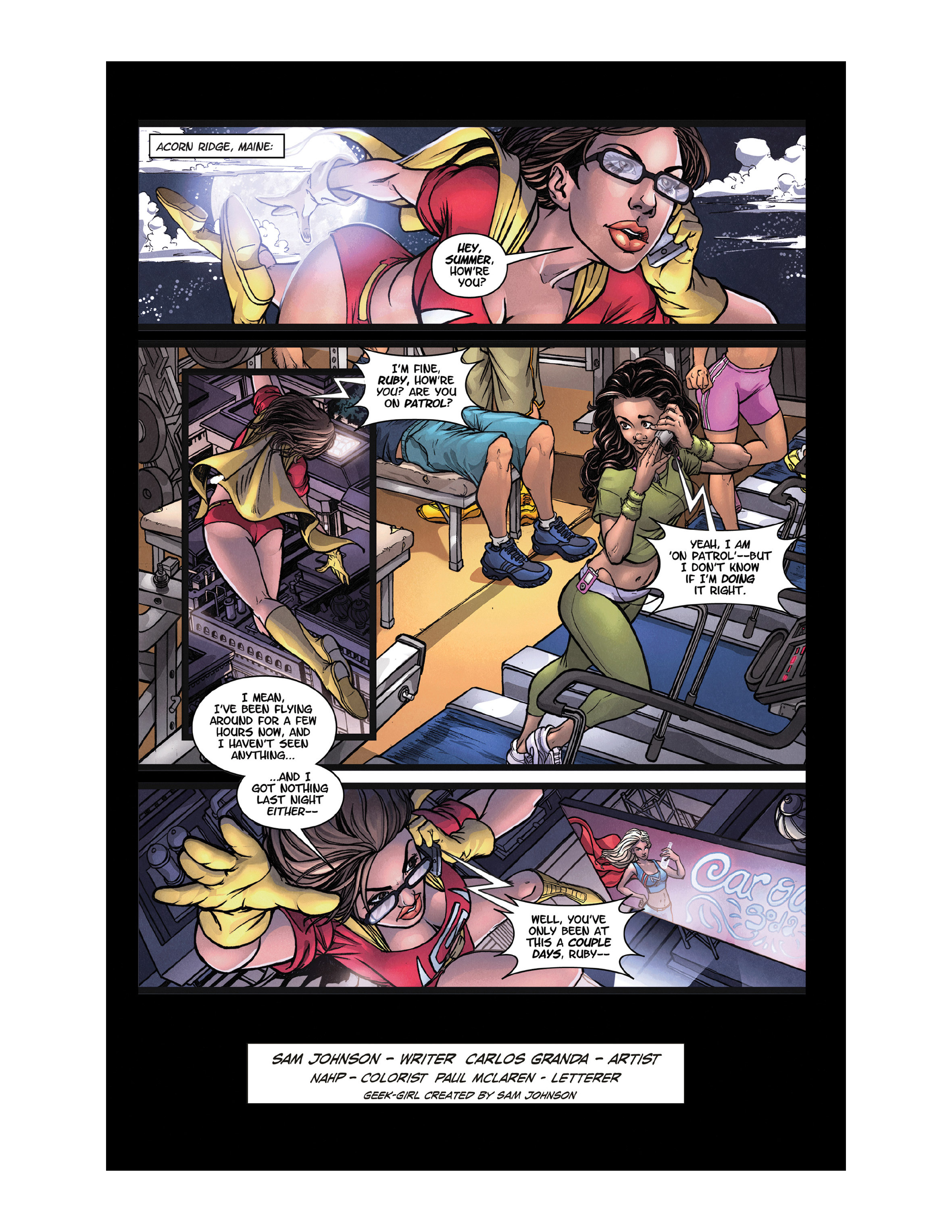 Read online Geek-Girl comic -  Issue #1 - 3