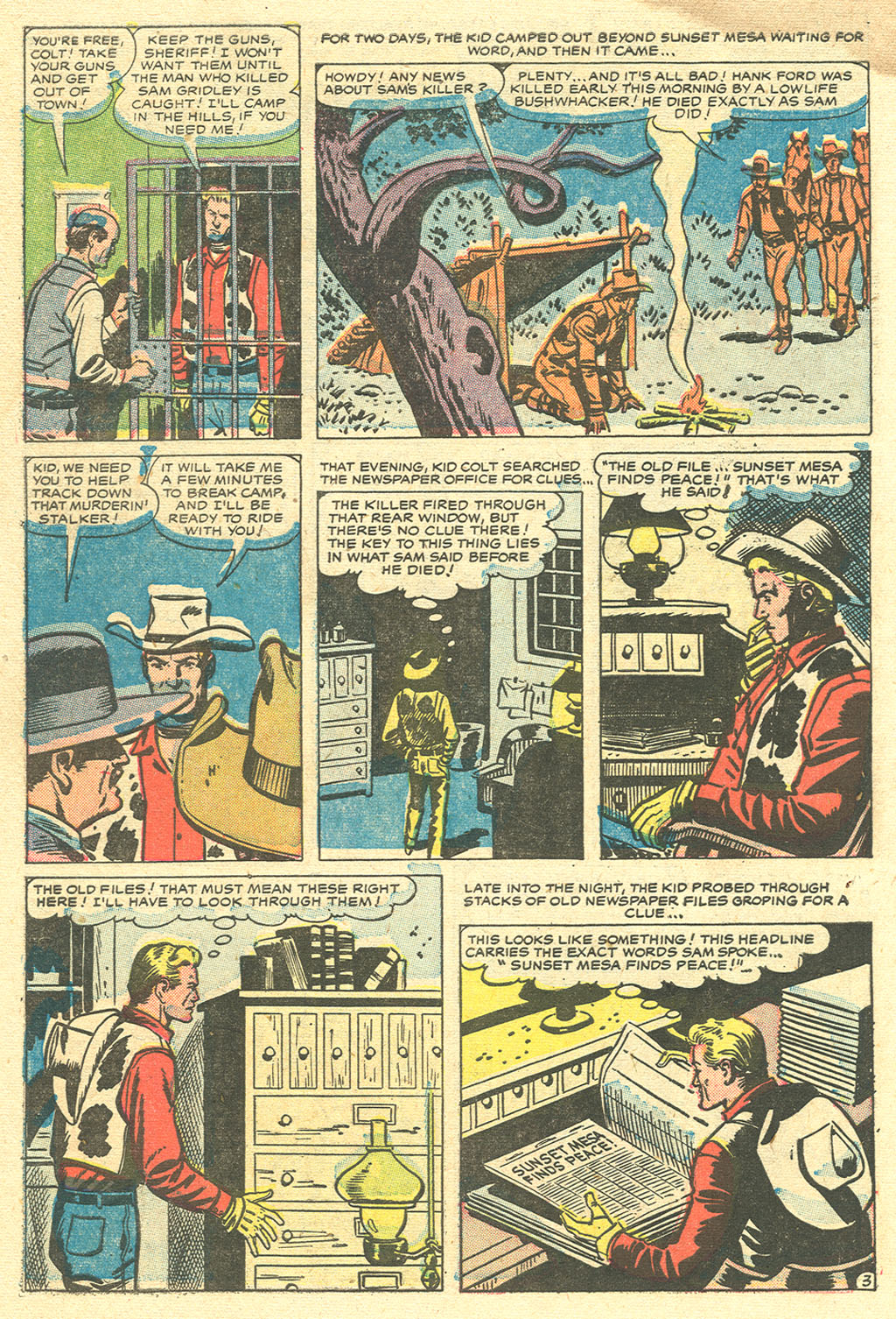Read online Kid Colt Outlaw comic -  Issue #61 - 30