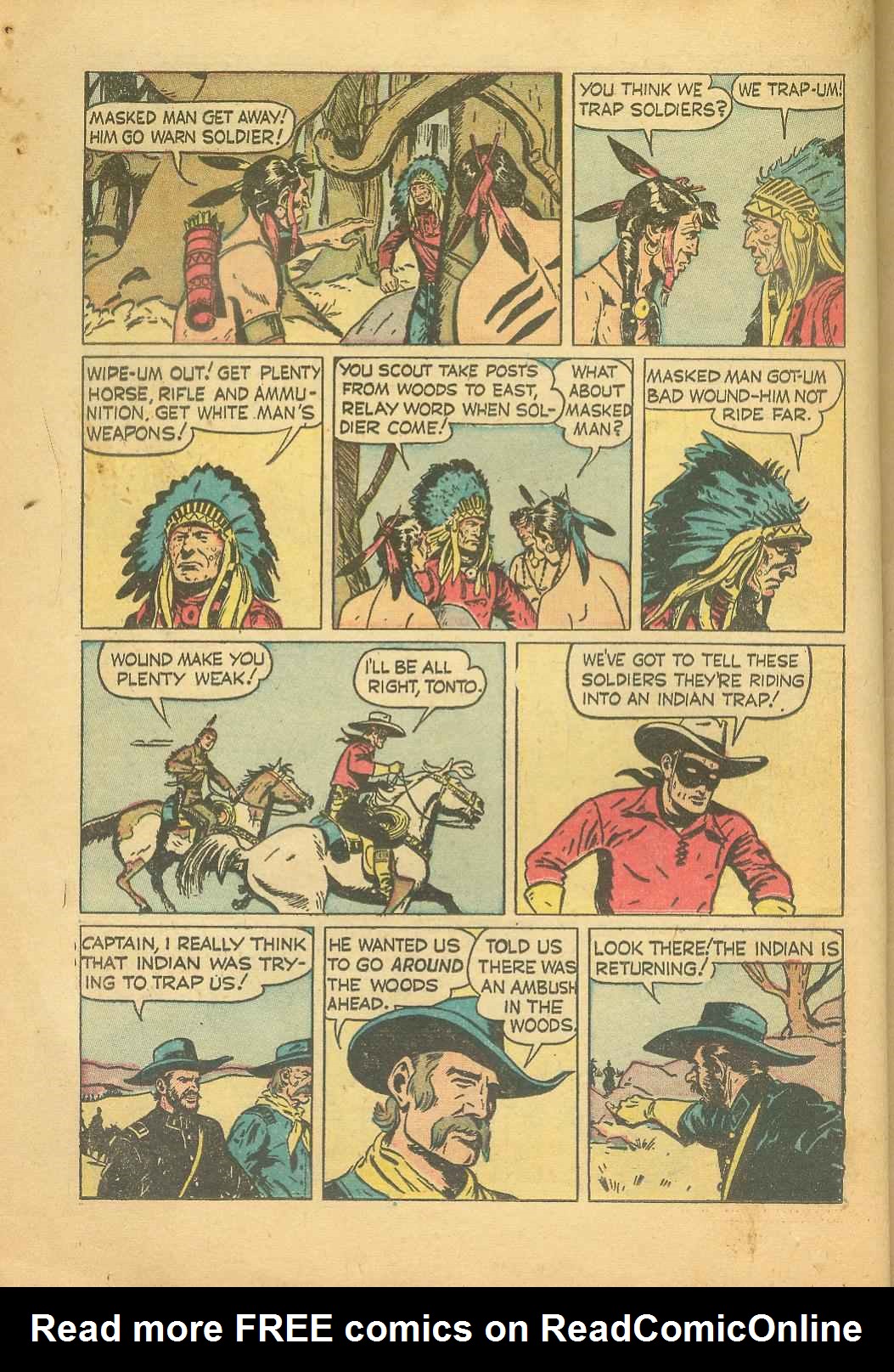 Read online The Lone Ranger (1948) comic -  Issue #14 - 38