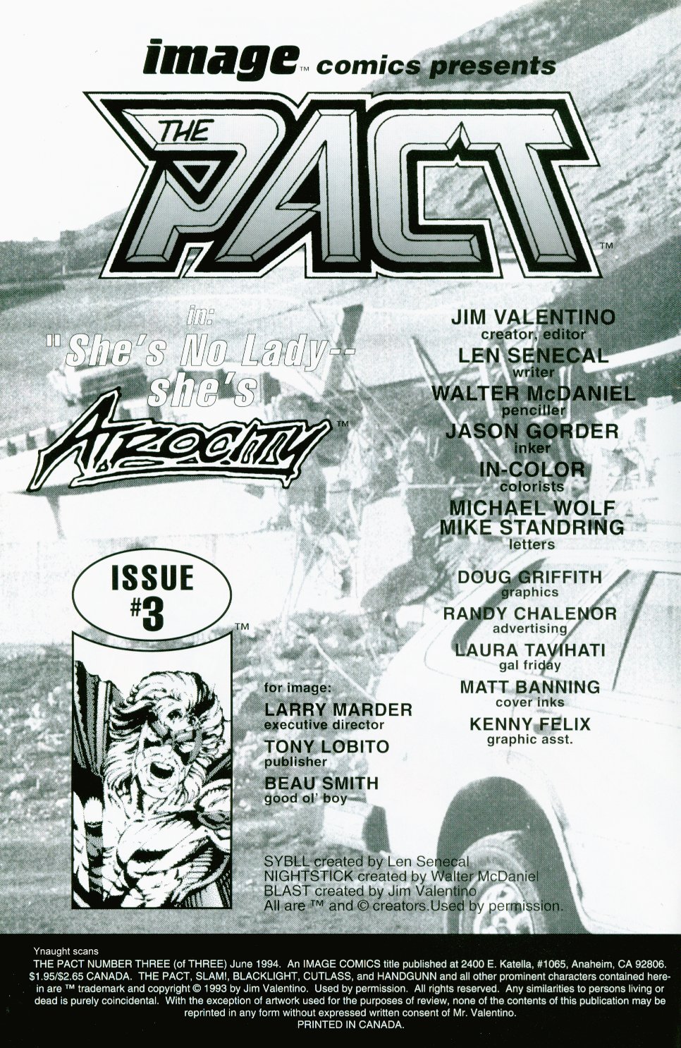 Read online The Pact (1994) comic -  Issue #3 - 2