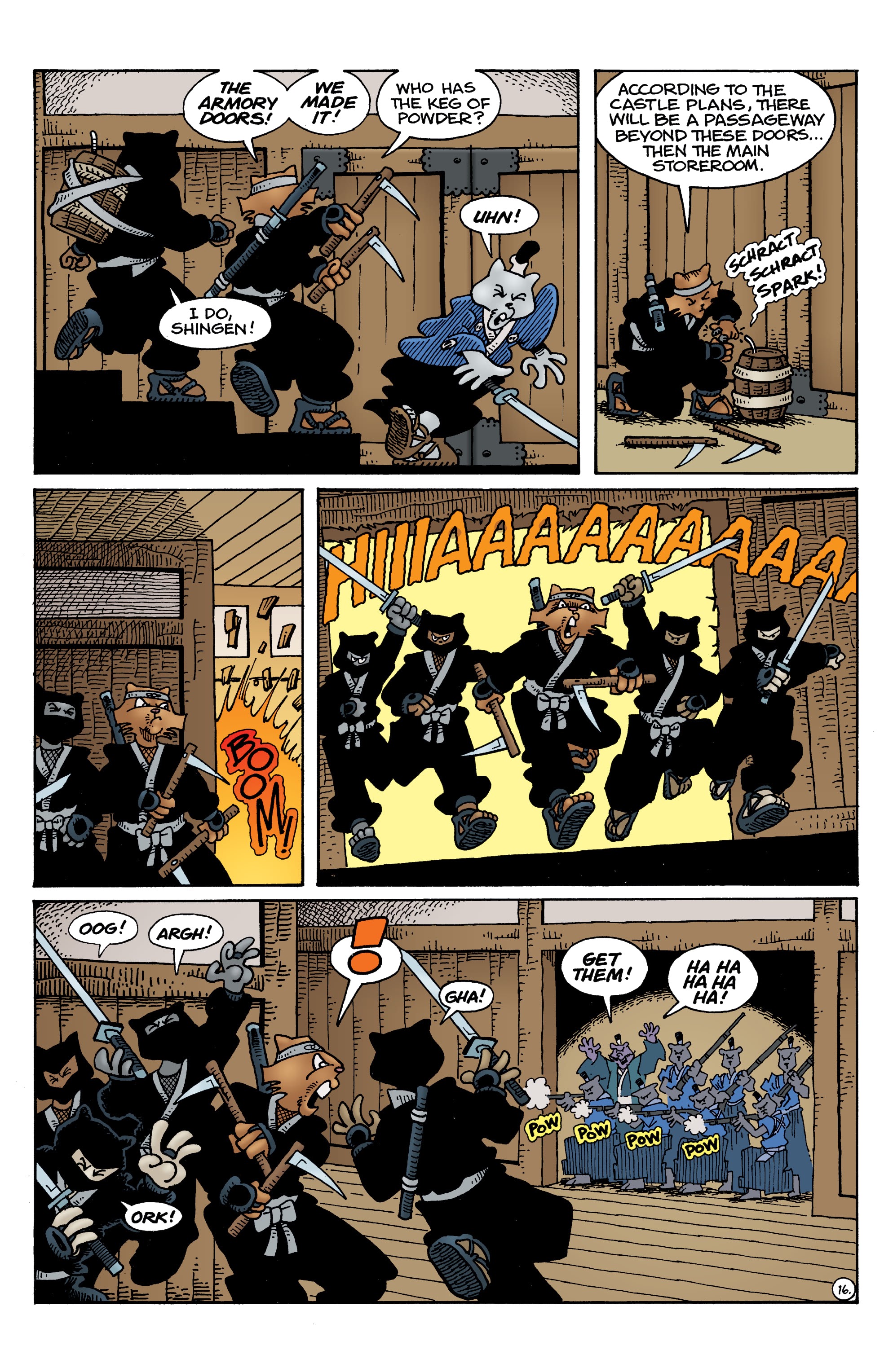 Read online Usagi Yojimbo: The Dragon Bellow Conspiracy comic -  Issue #5 - 17