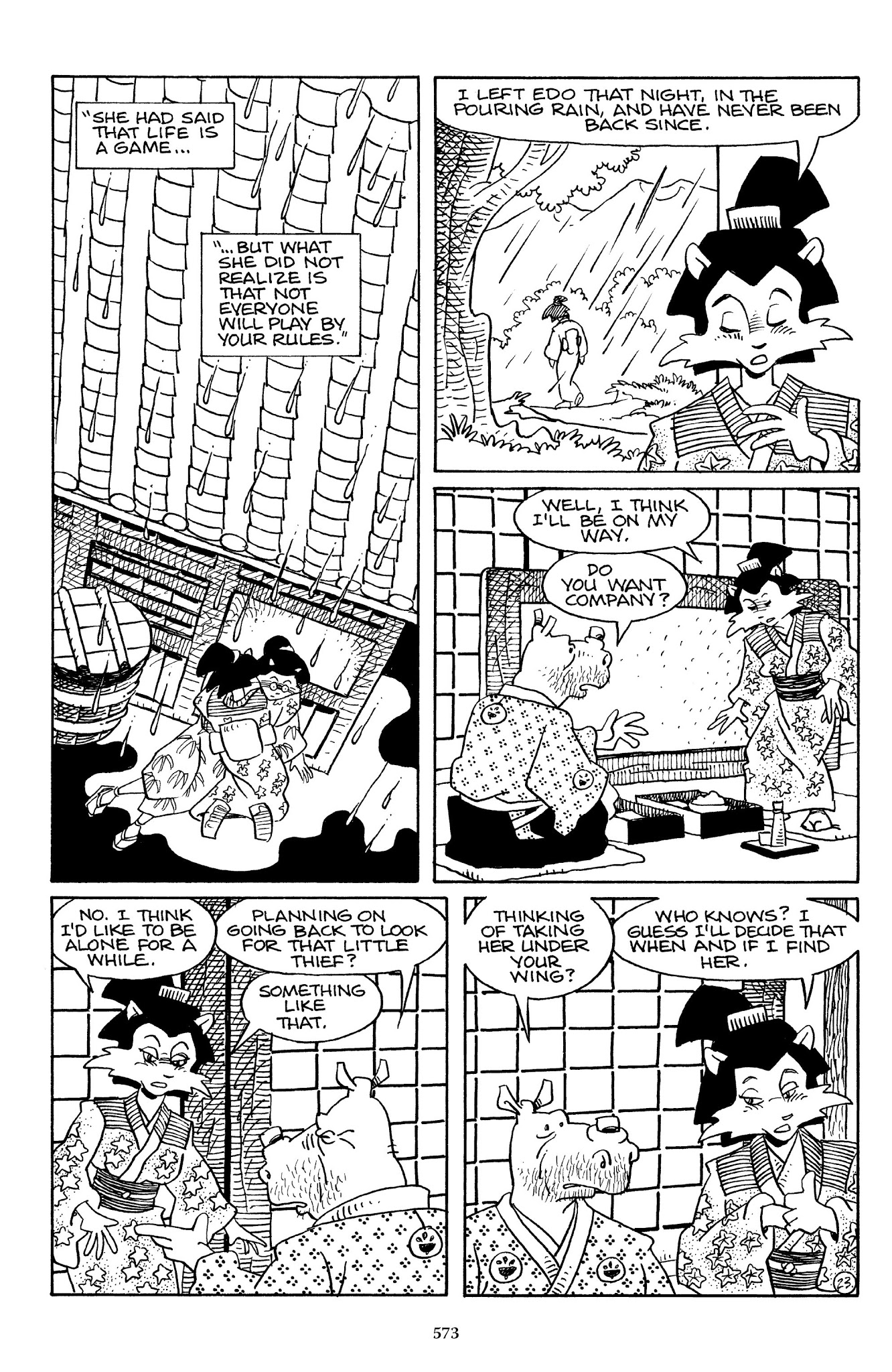 Read online The Usagi Yojimbo Saga comic -  Issue # TPB 3 - 568