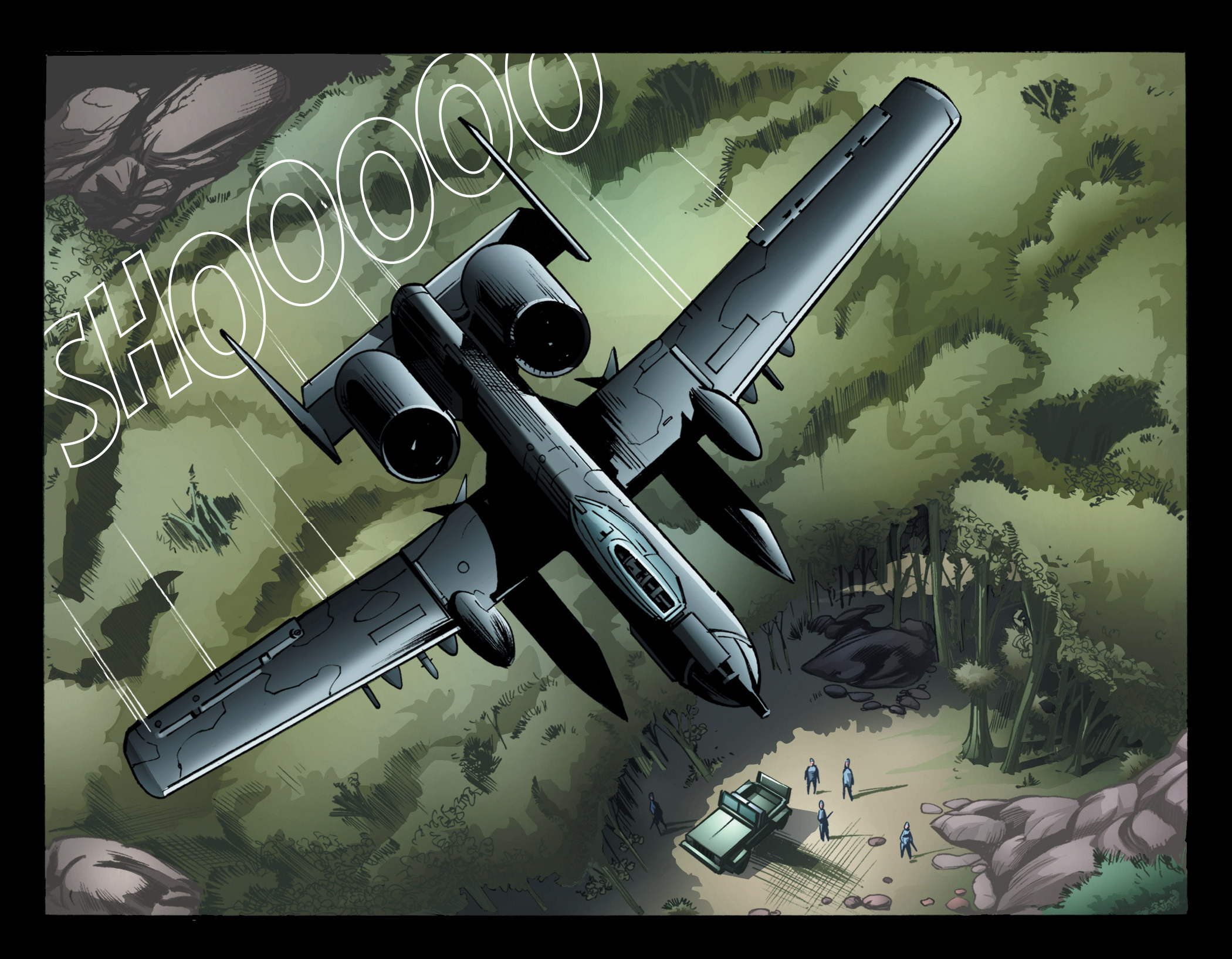 Read online Airwolf Airstrikes comic -  Issue #2 - 17