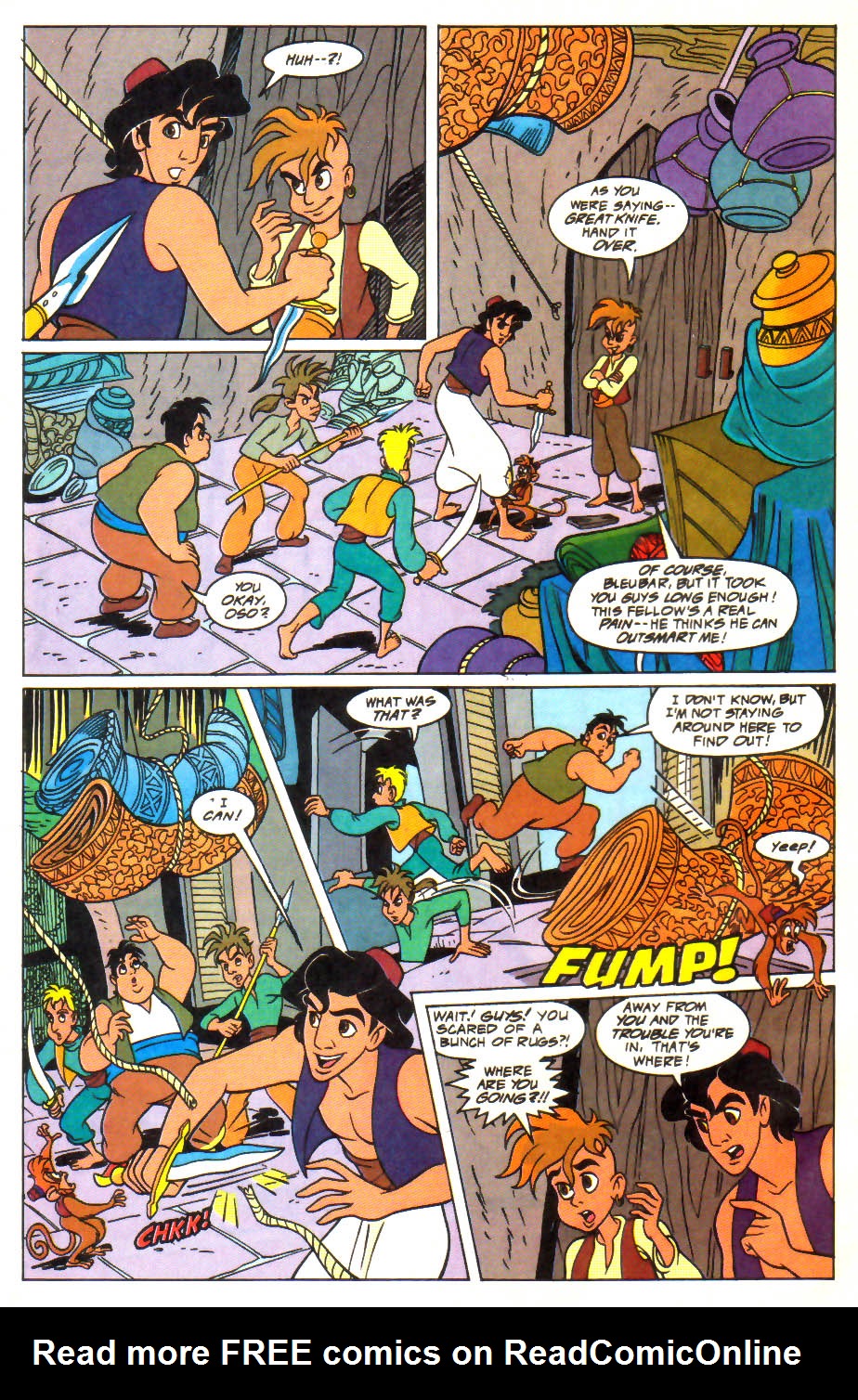 Read online Disney's Aladdin comic -  Issue #4 - 7