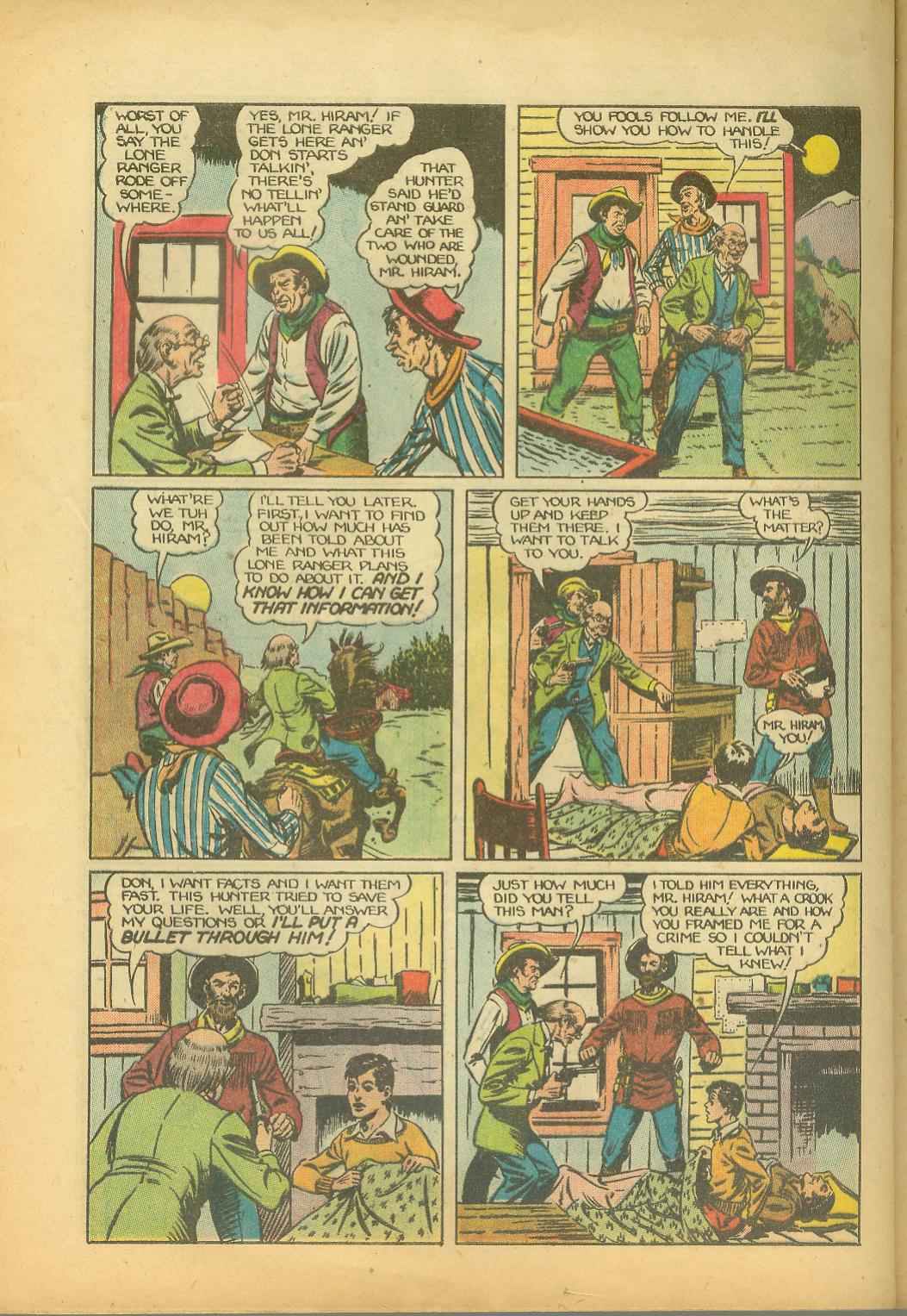 Read online The Lone Ranger (1948) comic -  Issue #31 - 36