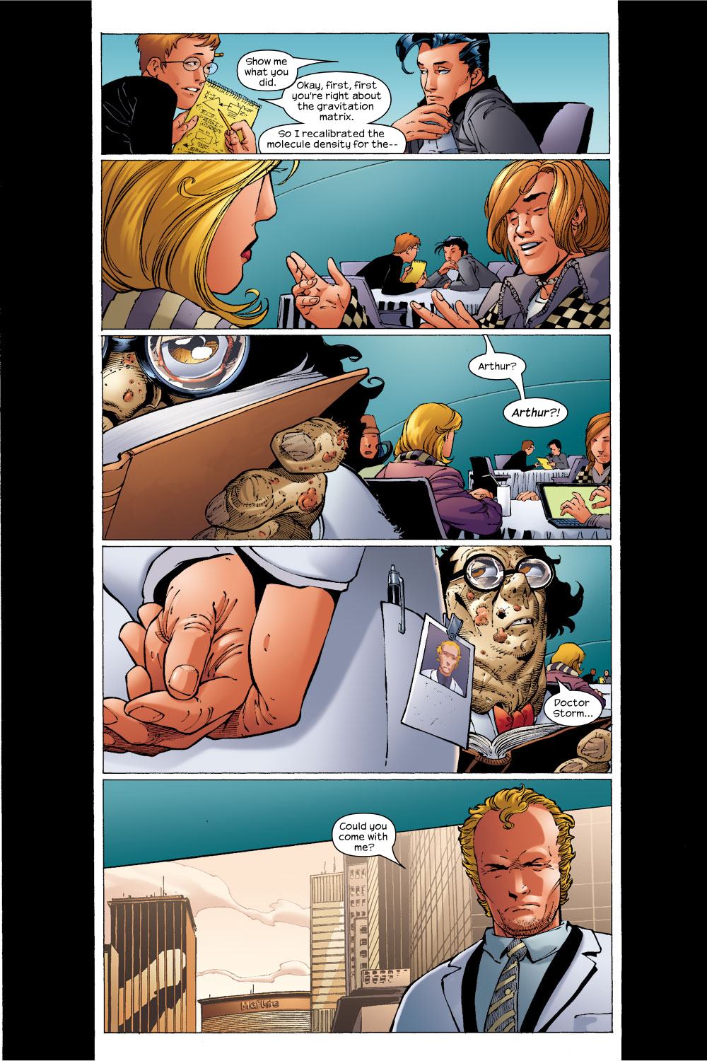 Read online Ultimate Fantastic Four (2004) comic -  Issue #2 - 11
