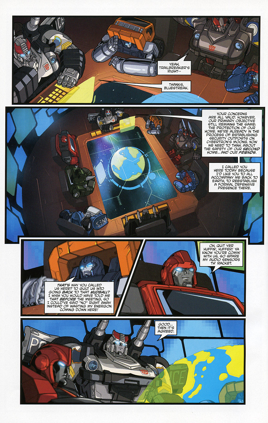 Read online Transformers: Generation 1 (2004) comic -  Issue #6 - 7