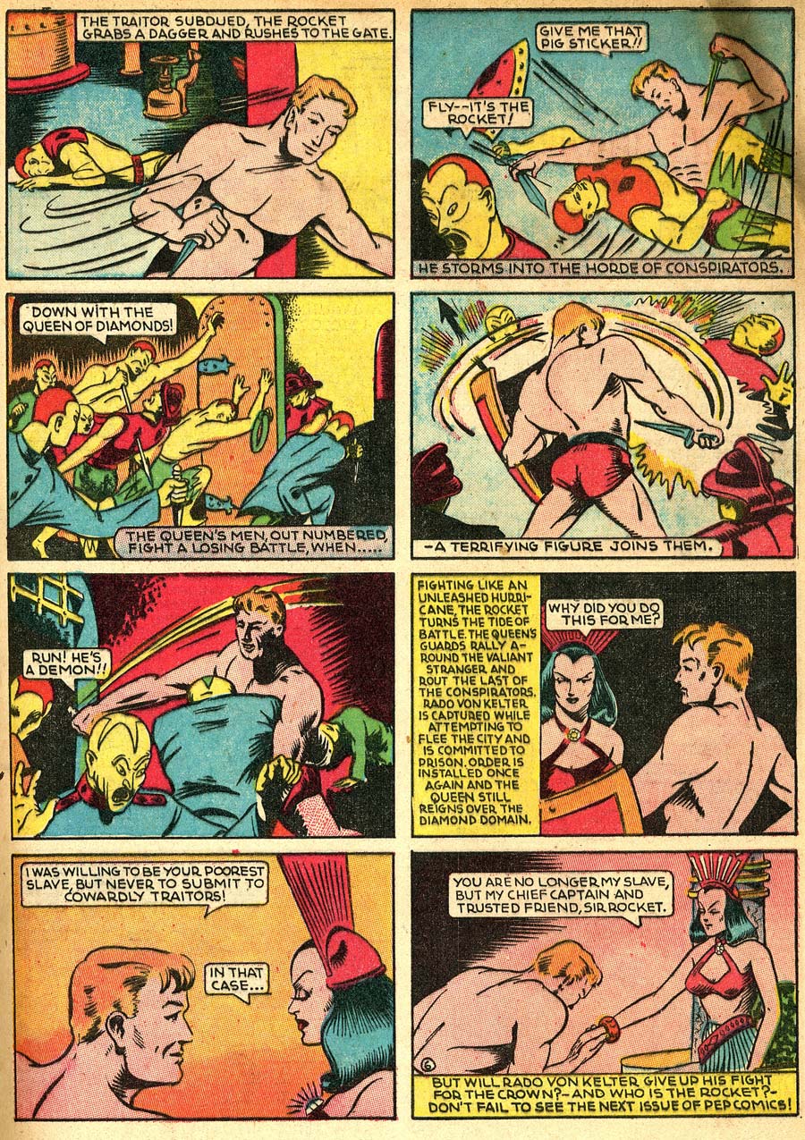 Read online Pep Comics comic -  Issue #1 - 34