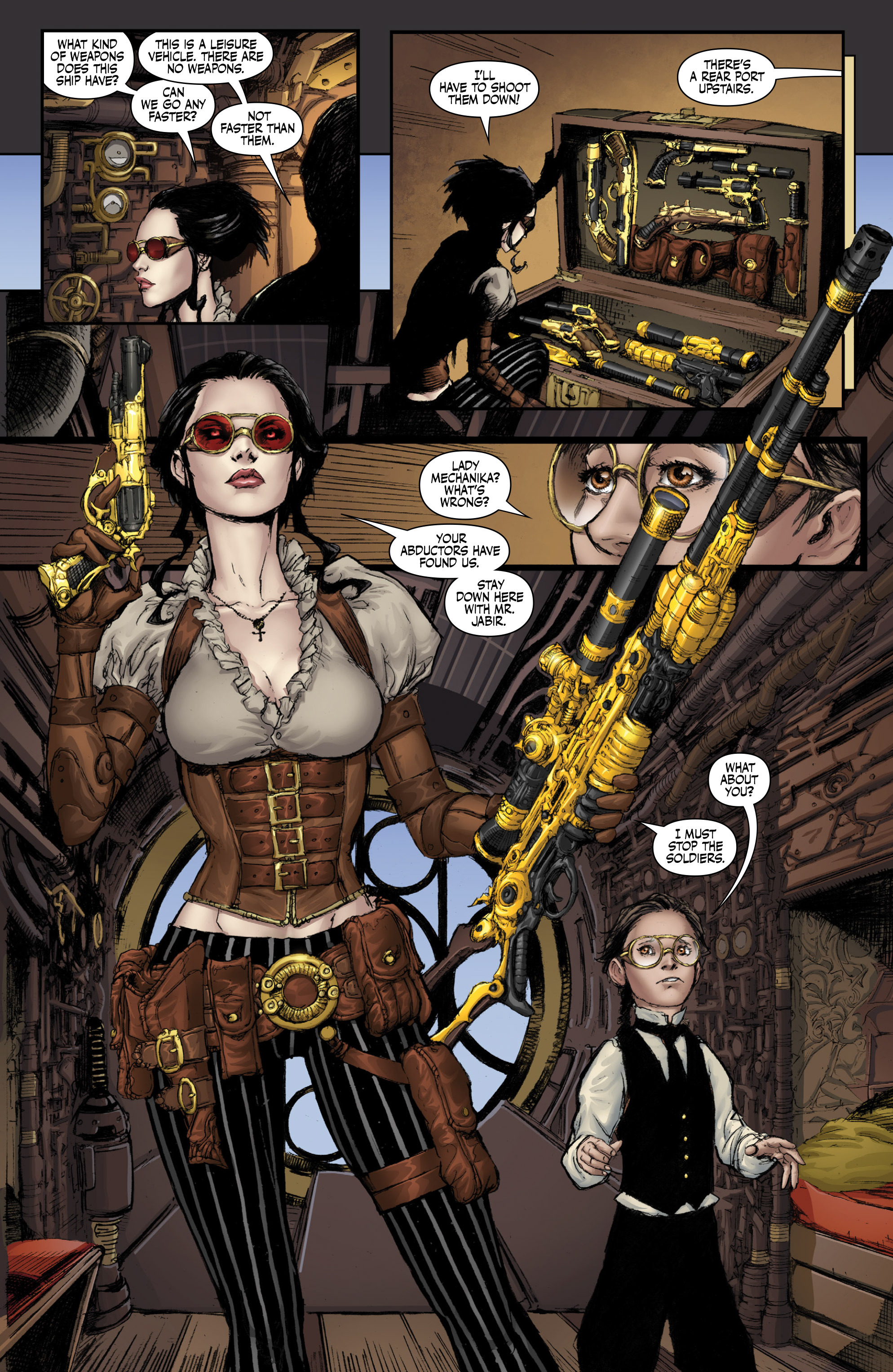 Read online Lady Mechanika: The Tablet of Destinies comic -  Issue #3 - 22