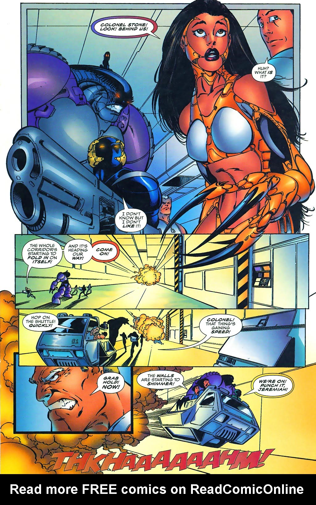 Read online Weapon Zero comic -  Issue #3 - 19