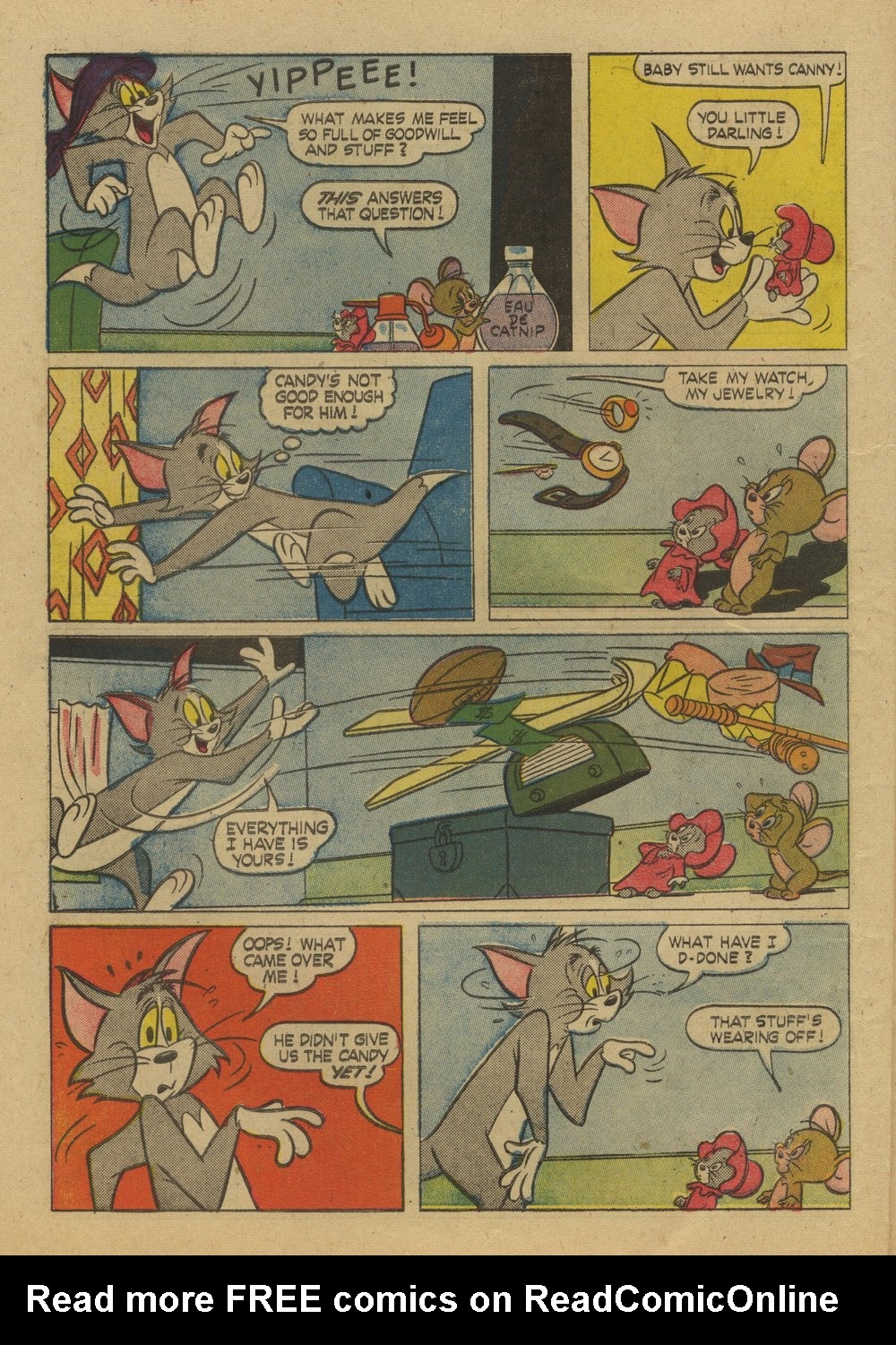 Read online Tom & Jerry Comics comic -  Issue #187 - 10