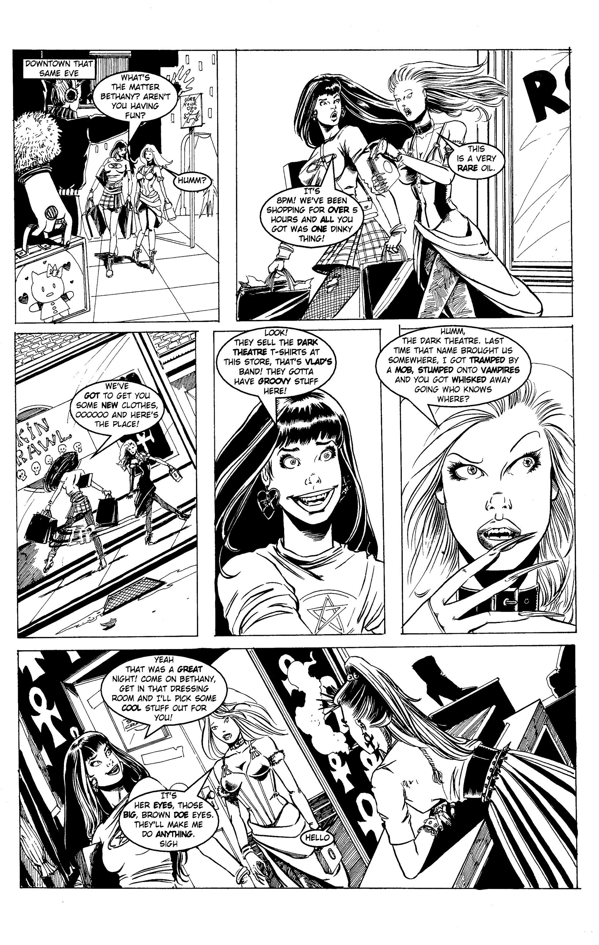 Read online Bethany the Vampfire comic -  Issue #1 - 9