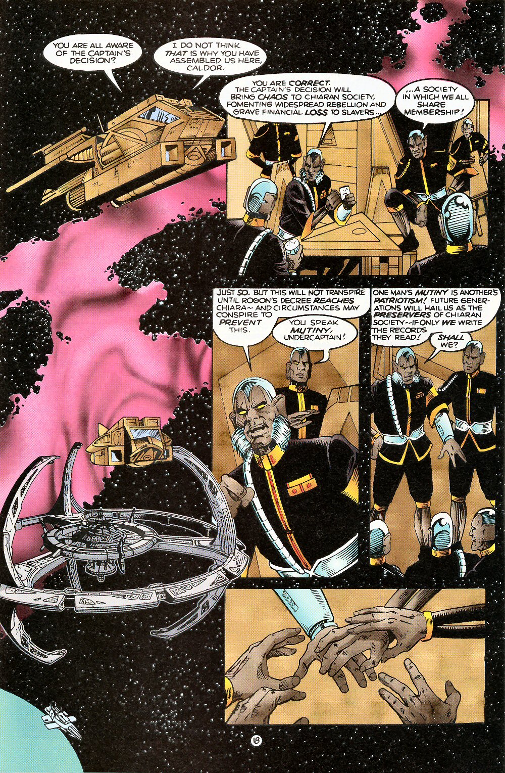 Read online Star Trek: Deep Space Nine (1993) comic -  Issue #5 - 22