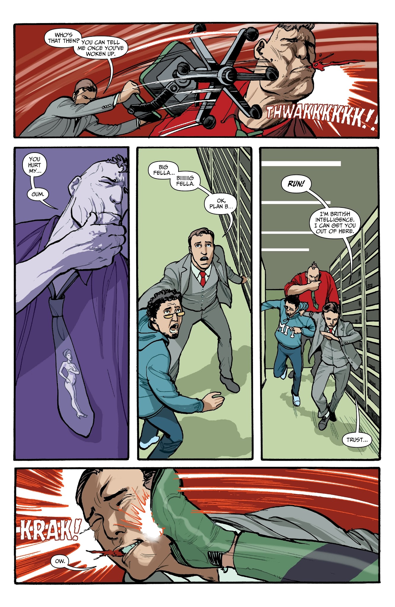 Read online Kingsman: The Red Diamond comic -  Issue #2 - 17