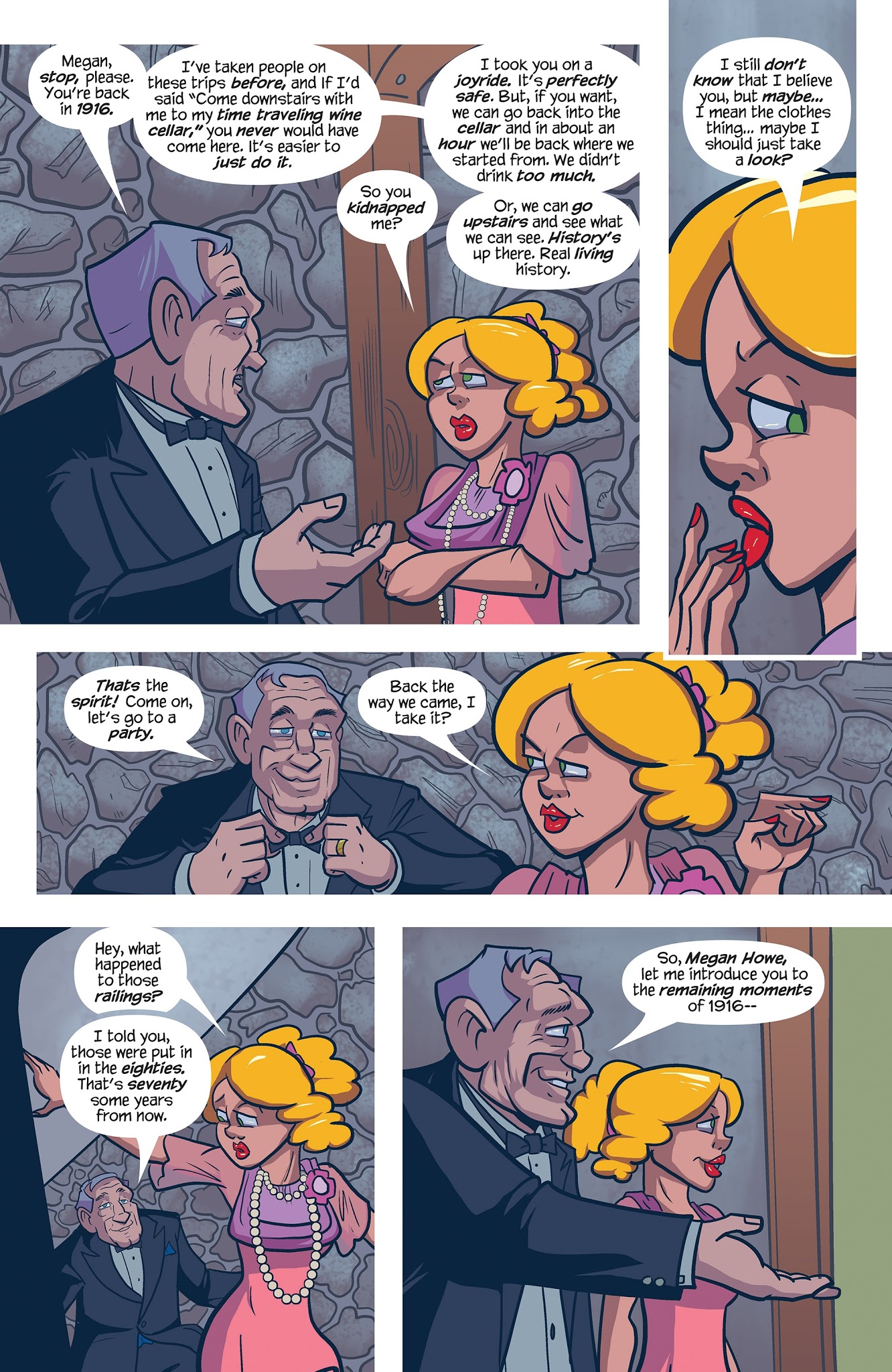 Read online Time & Vine comic -  Issue #1 - 15