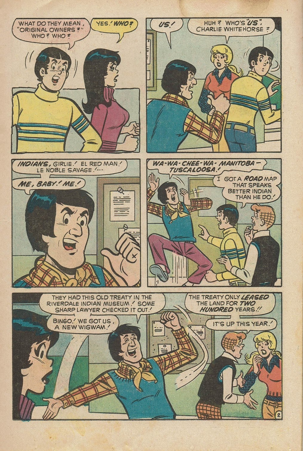 Read online Archie at Riverdale High (1972) comic -  Issue #14 - 14