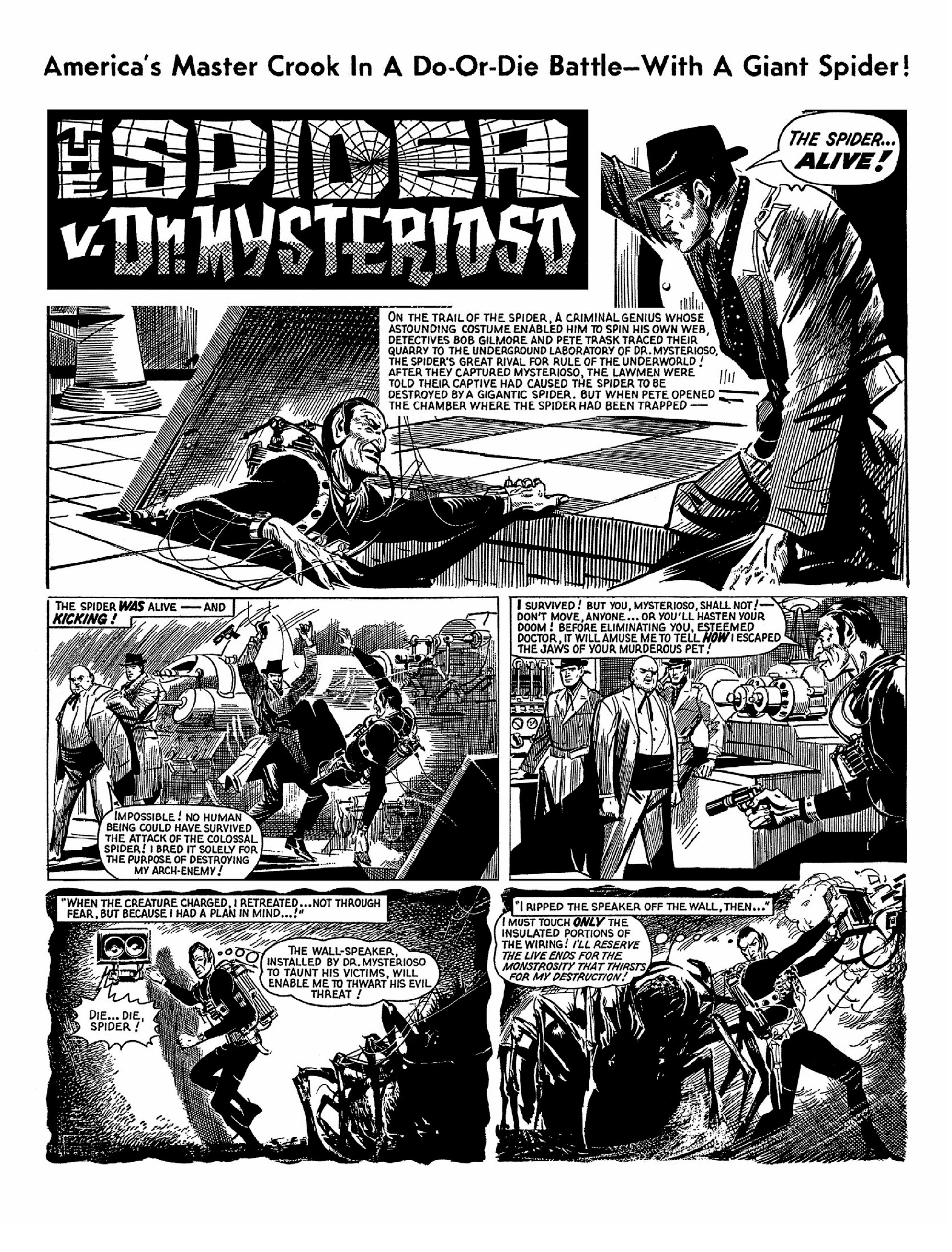 Read online The Spider's Syndicate of Crime comic -  Issue # TPB - 70