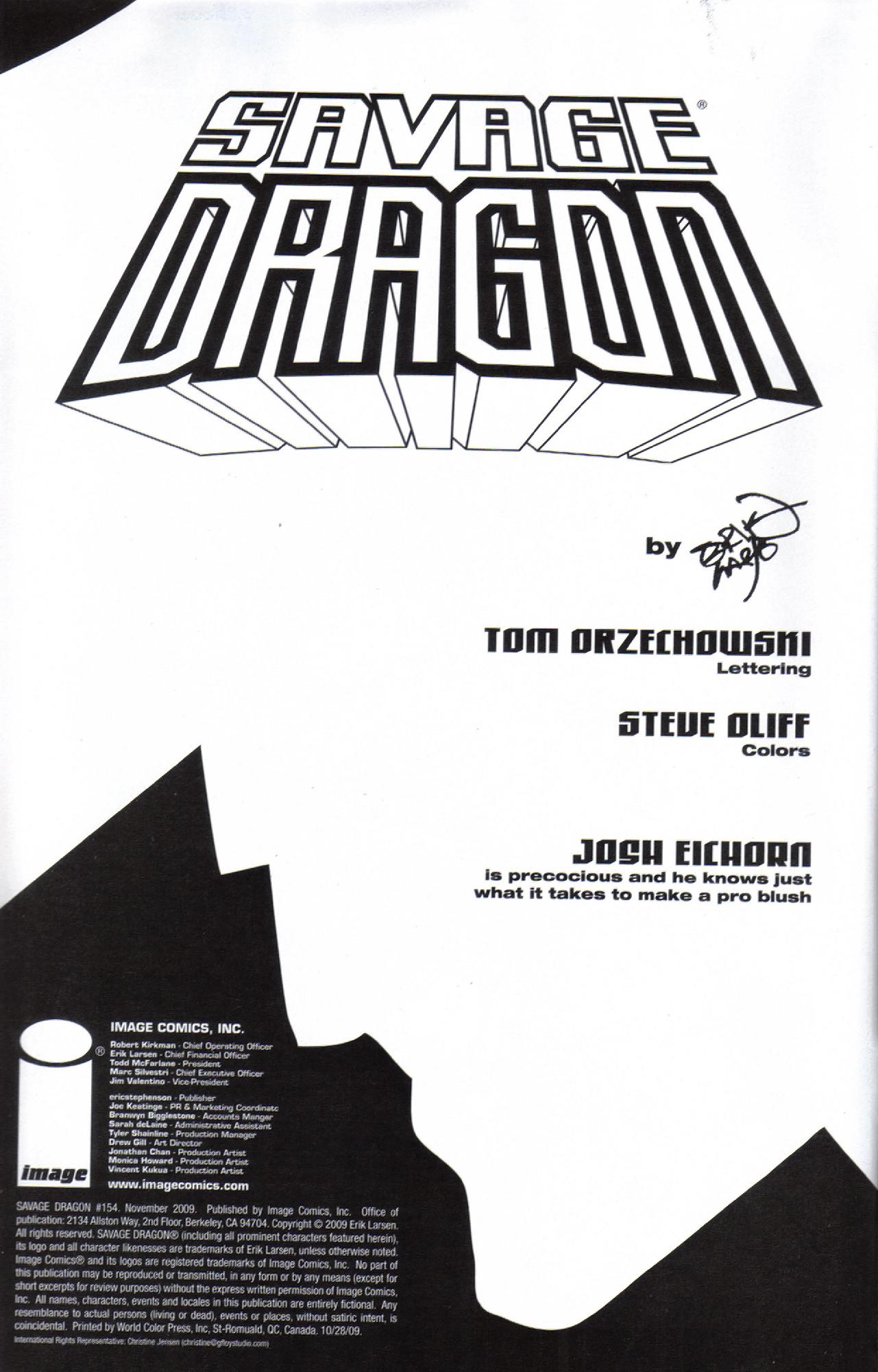 Read online The Savage Dragon (1993) comic -  Issue #154 - 2