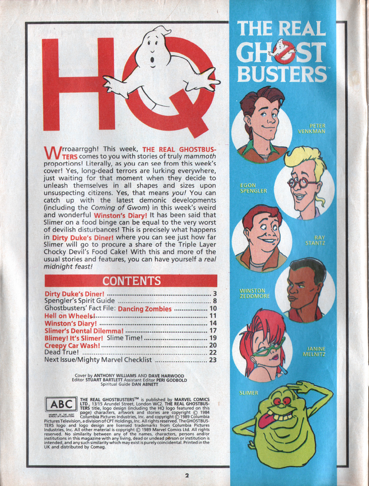 Read online The Real Ghostbusters comic -  Issue #77 - 2